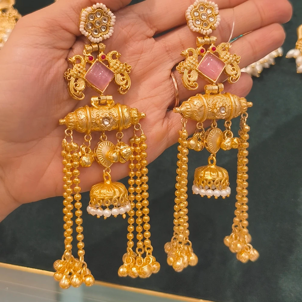 DIMA PINK GOLD REPLICA EARRINGS