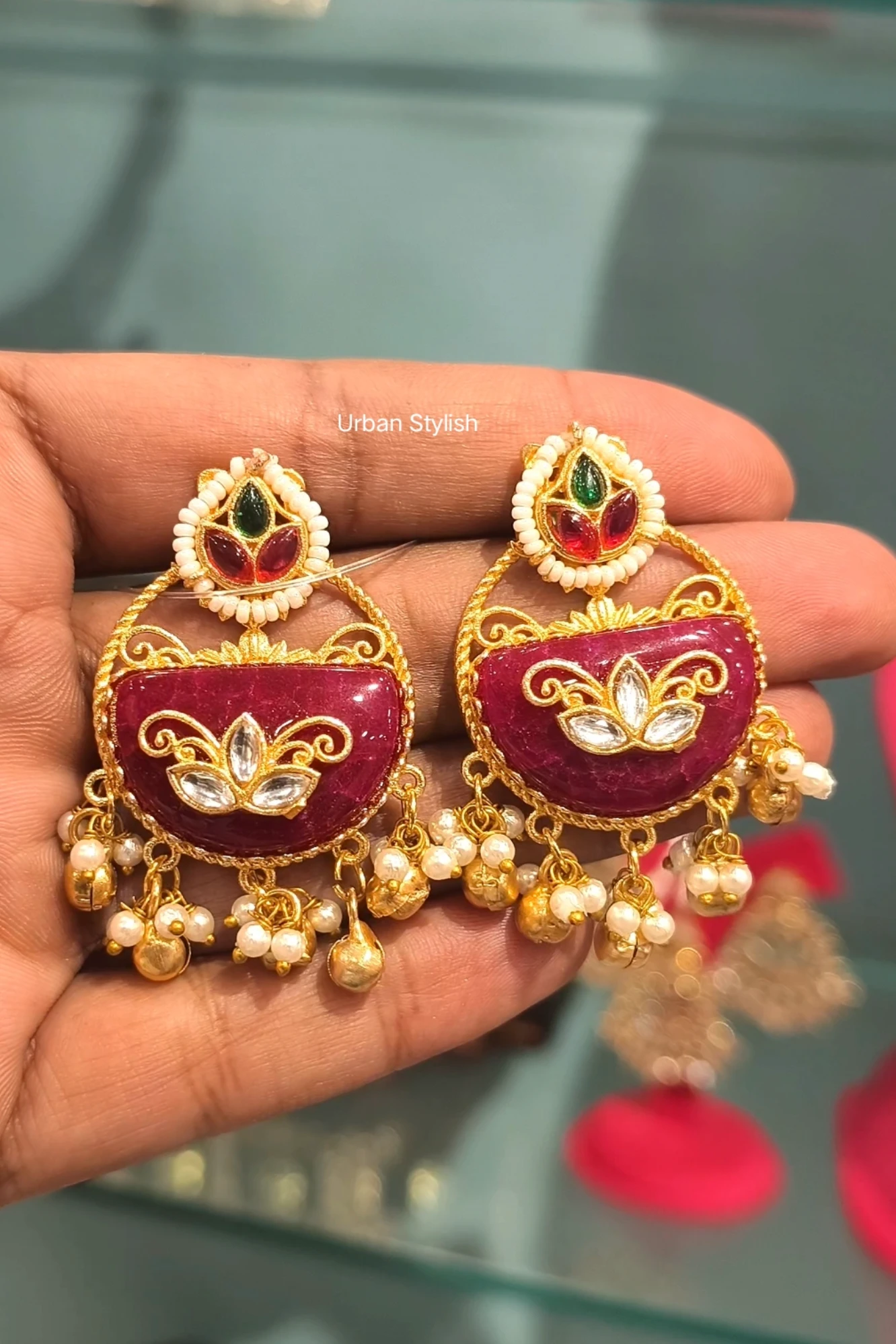 MAHIRA KASHMIRI EARRINGS