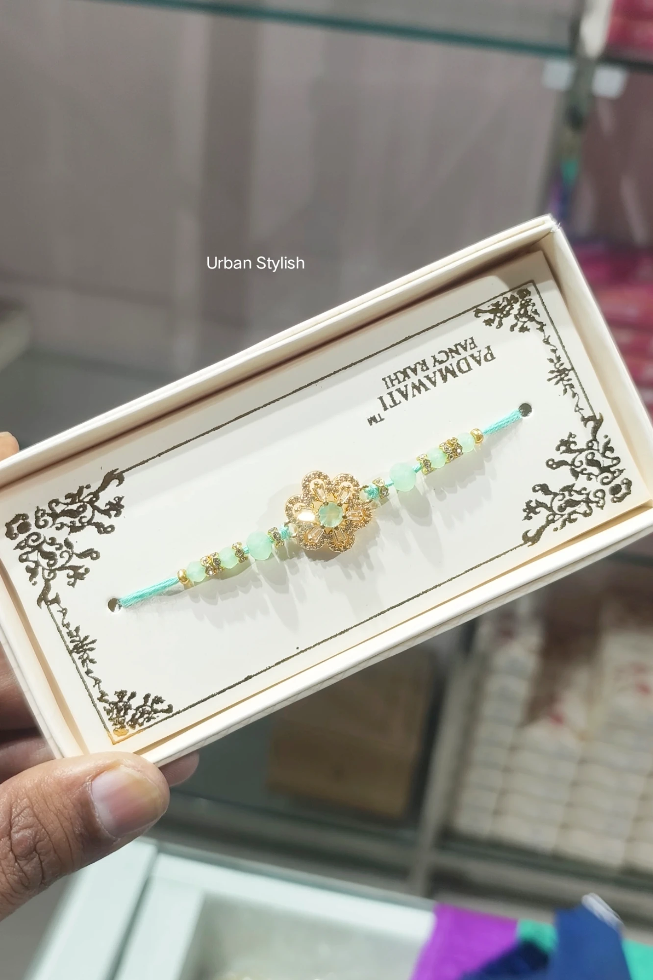FLOWER PETAL RAKHI (7504)