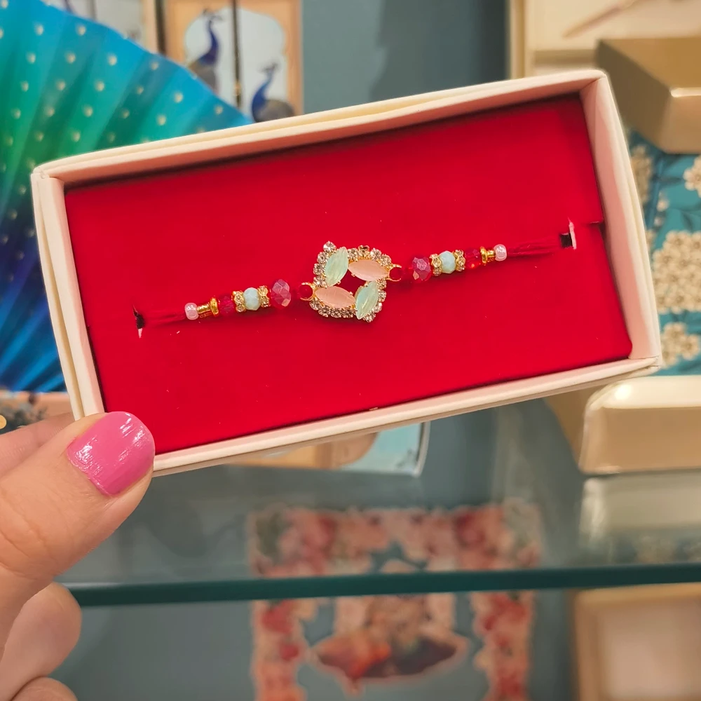 DIMA MINT AND PINK AD RAKHI