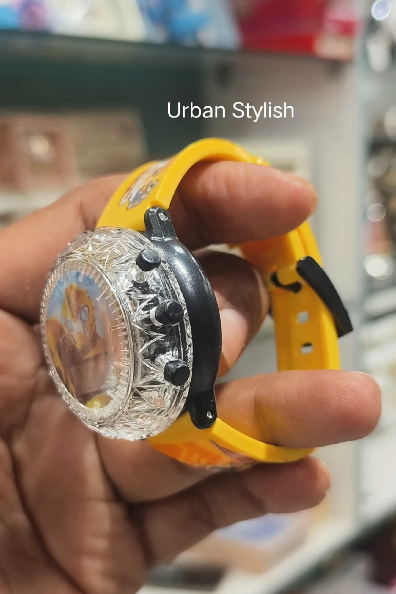 KID'S SPINER LIGHT WATCH RAKHI (ELECTRONIC)