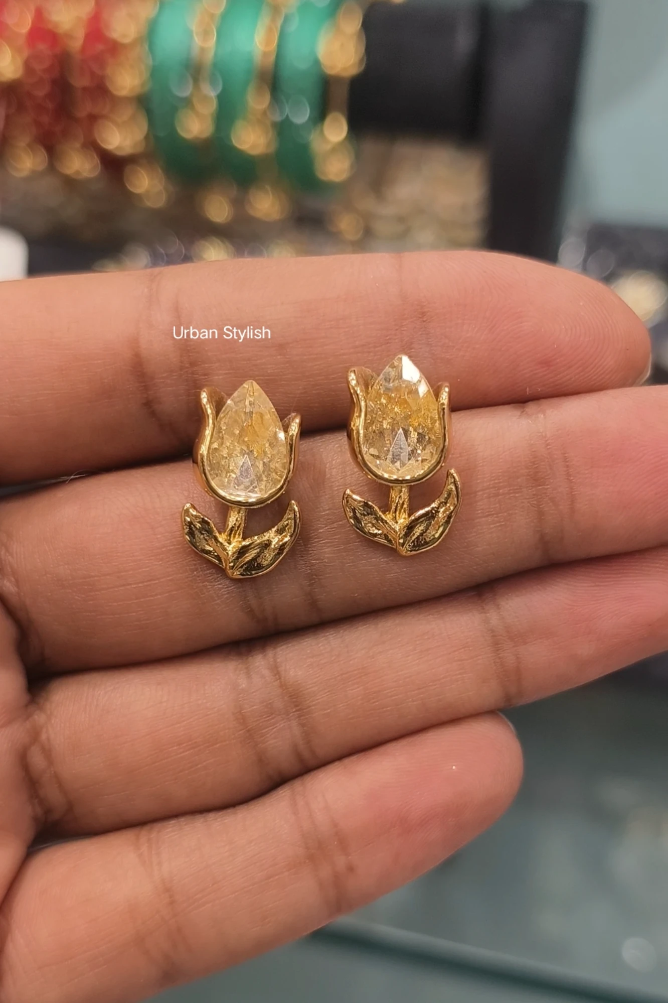 KASHISH STAINLESS STEEL EARRINGS