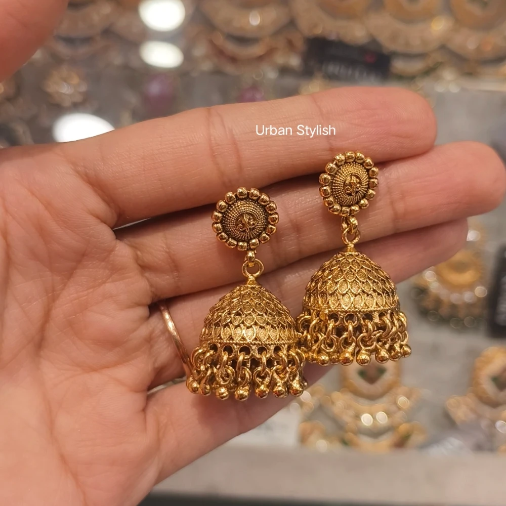 ASMA GOLD LOOK JEWELLERY CHOKER WITH EARRINGS