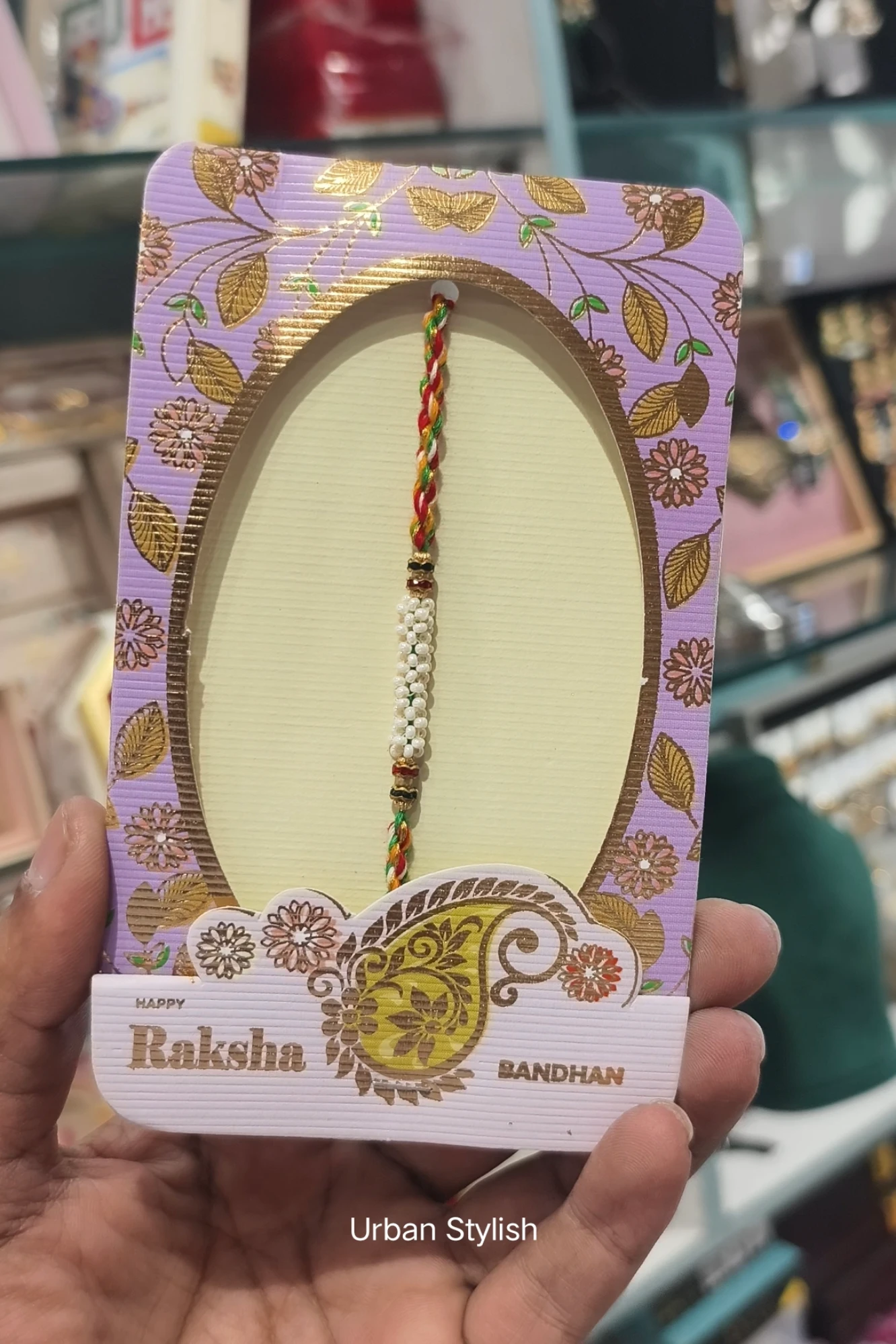 LOVE OF SISTER THREAD RAKHI (A28)