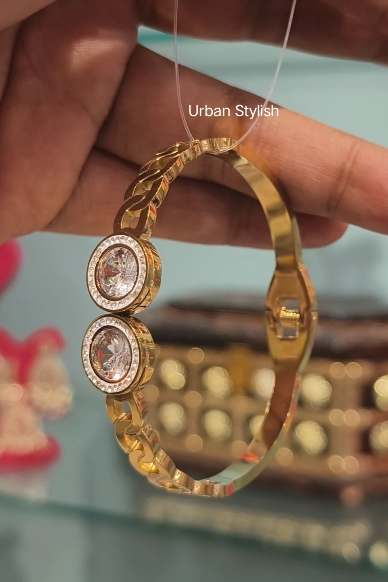 IDRIS STAINLESS STEEL ADJUSTABLE BRACELET