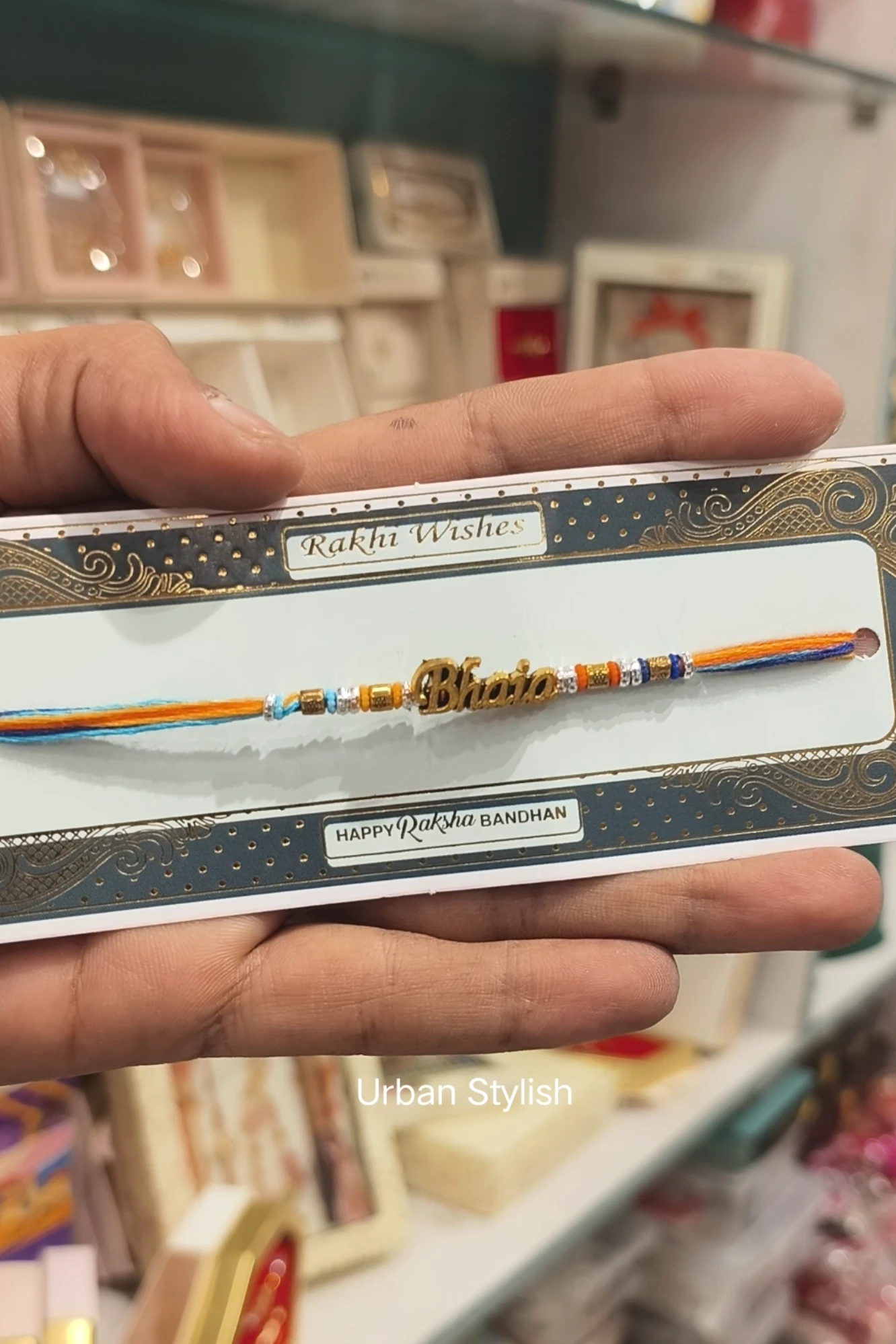 BHAI THREAD GREEN RAKHI (A30)
