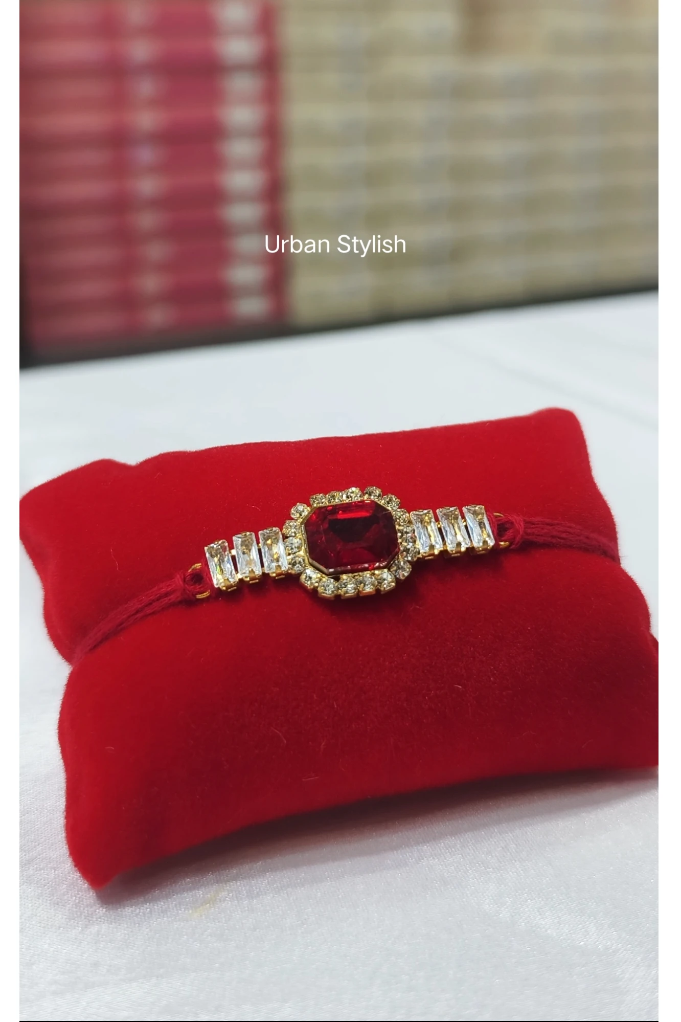 RED MOTI RAKHI (A7)