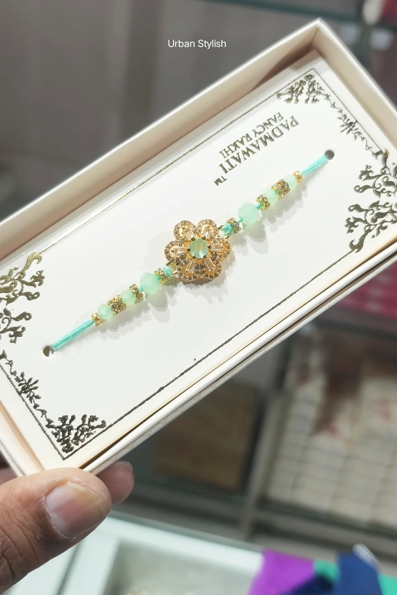 FLOWER PETAL RAKHI (7504)