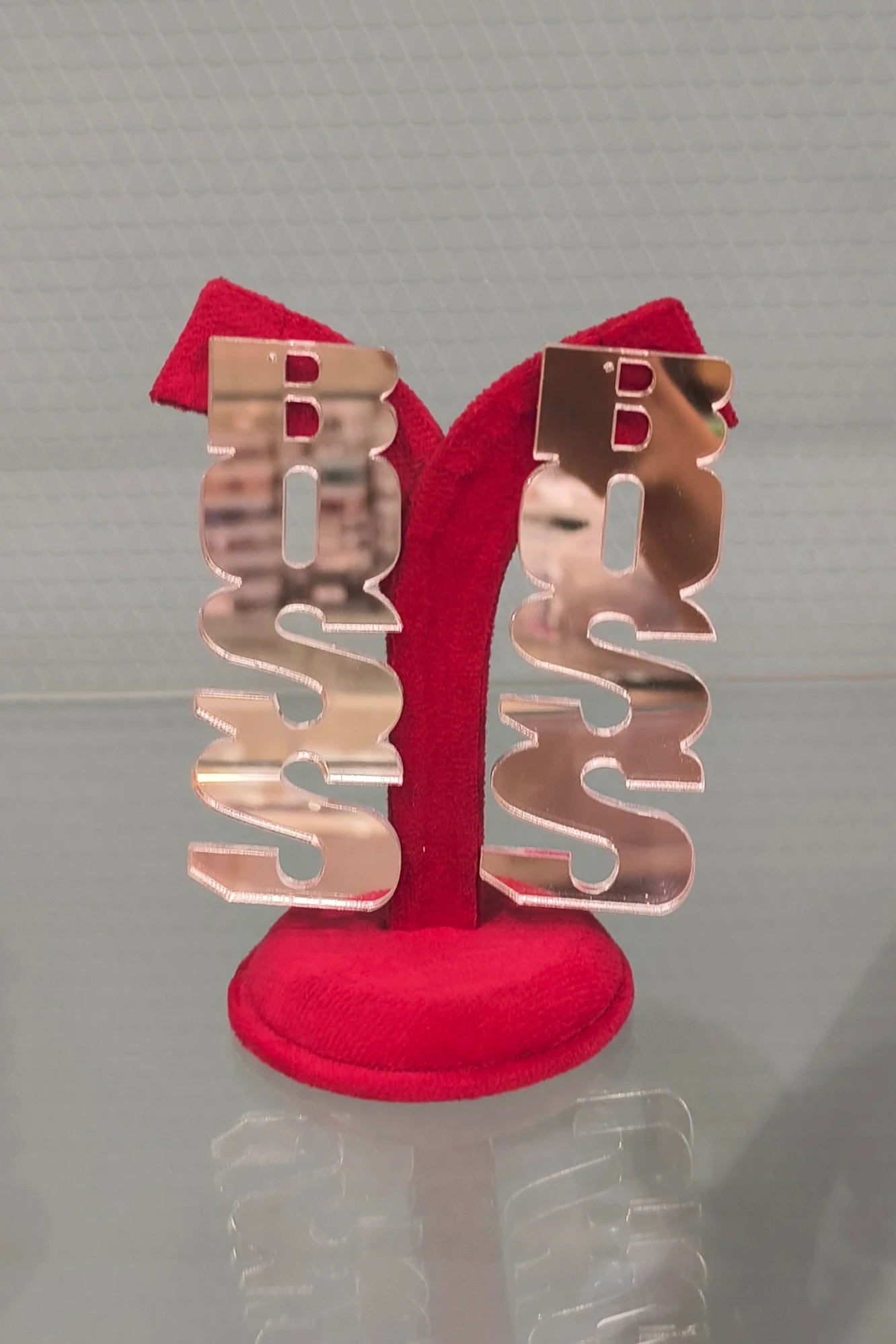 MIRROR FINISHED EARRINGS