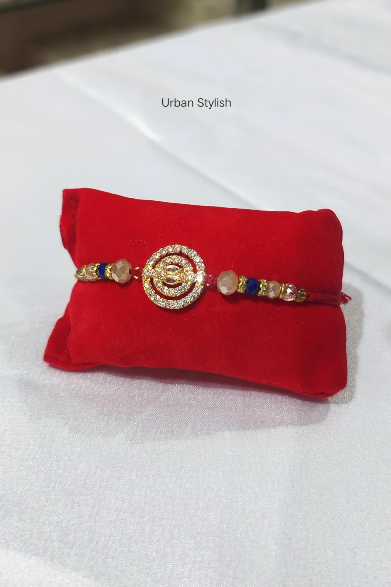 TWO LYER BLUE RAKHI (A21)