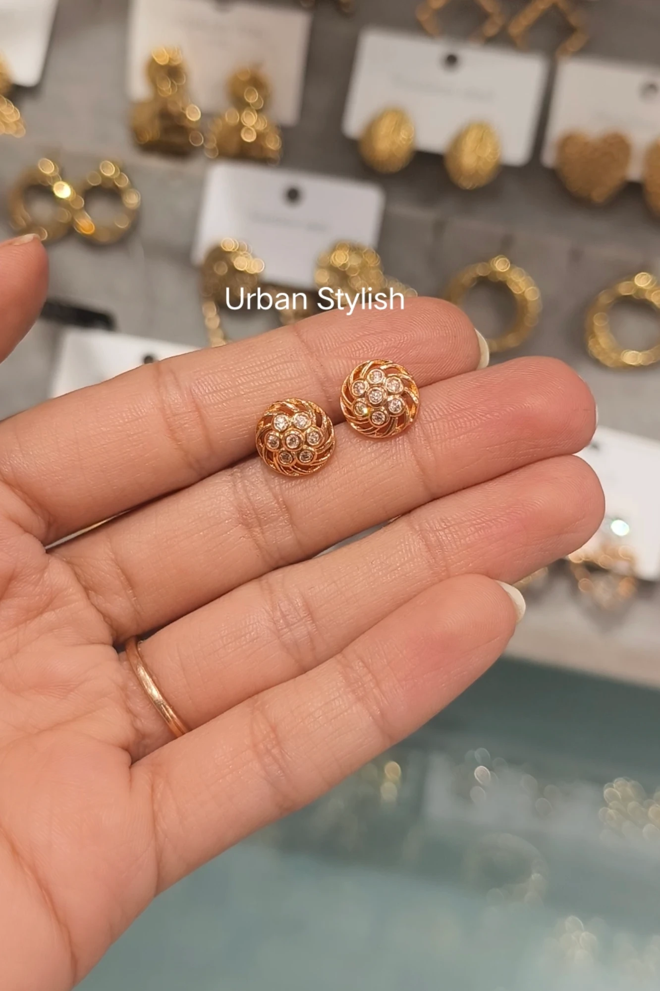ZOYA TEARDROPS FANCY EARRINGS