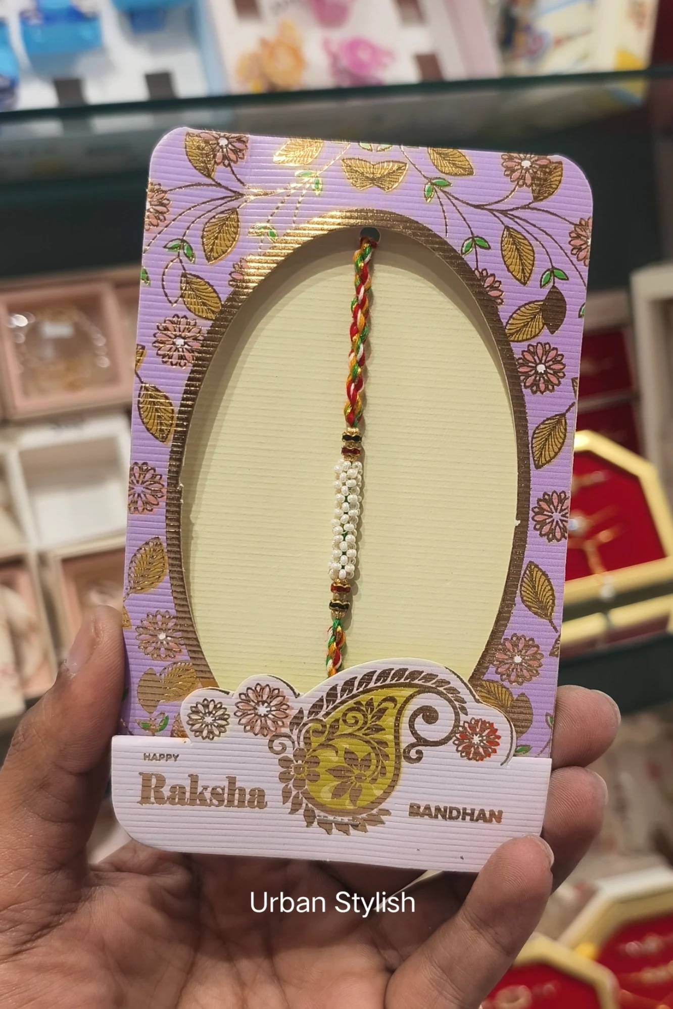 LOVE OF SISTER THREAD RAKHI (A28)