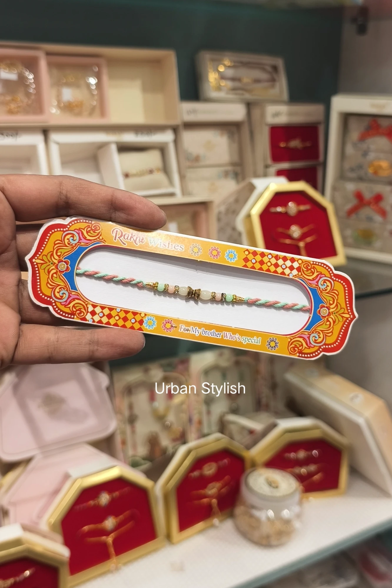 ROPE OF LOVE THREAD RAKHI (A24)