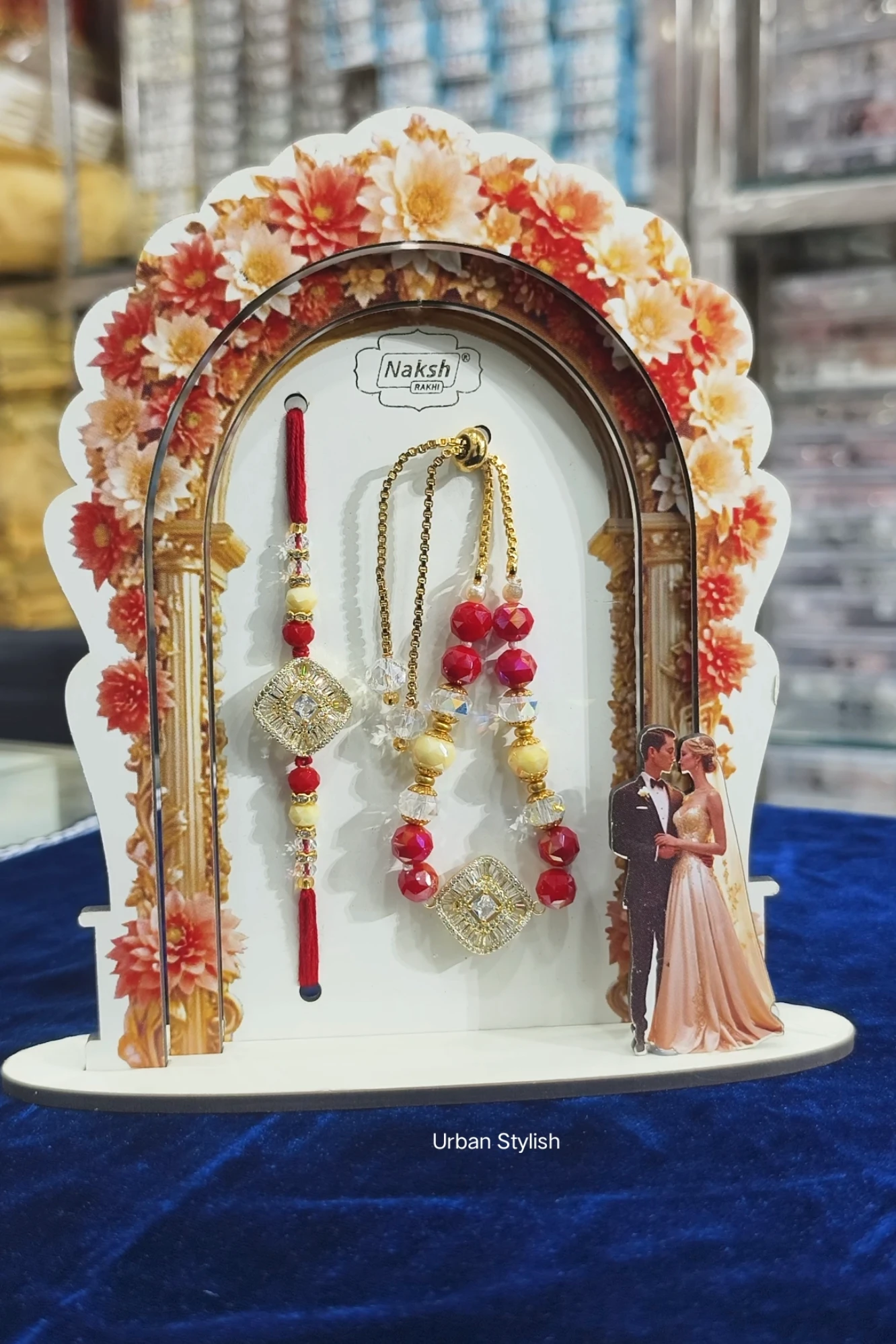AMINA RED BHAI BHABHI RAKHI (9904)