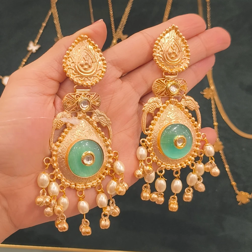 HAMIA GOLDEN REPLICA EARRINGS