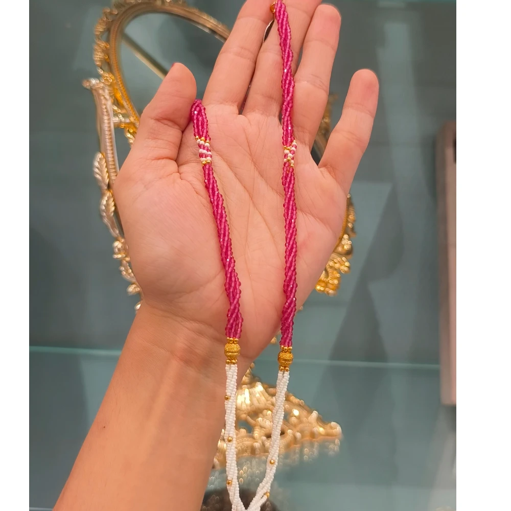 MAHIRA MICRO CRYSTAL BEADS MALA A6