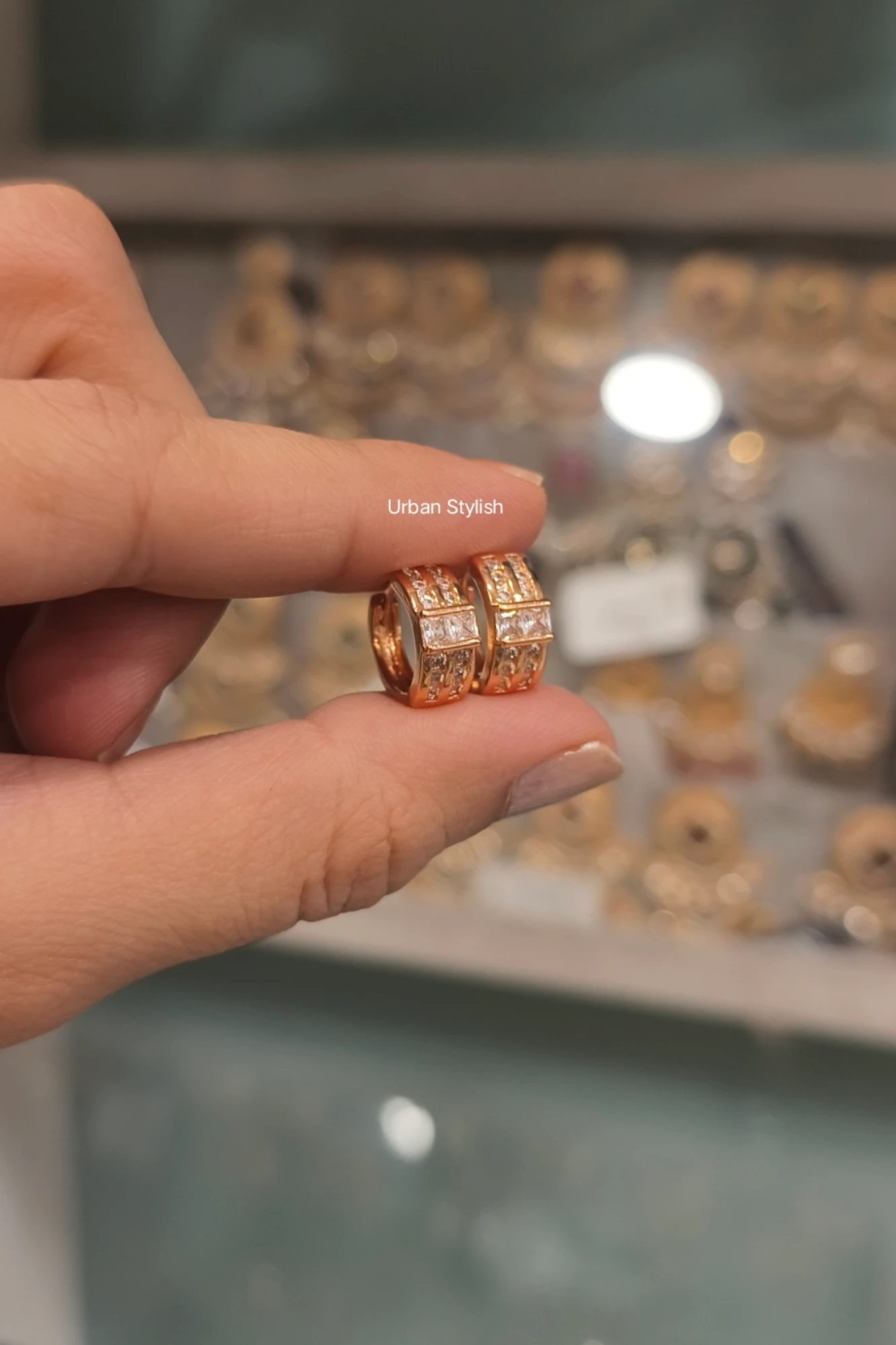 RAJIYA DAILY WEAR HOOP EARRINGS