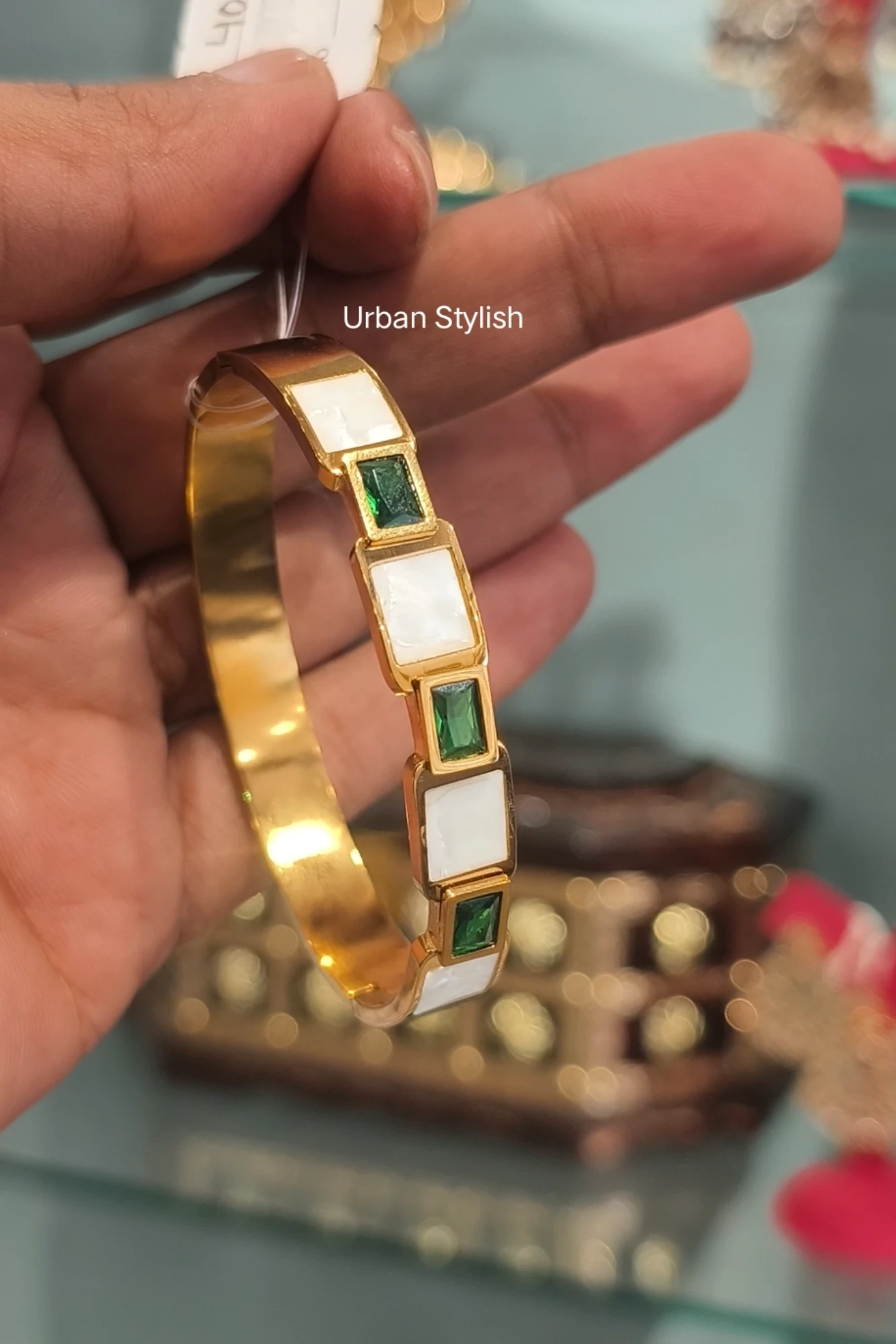 KAREEM STAINLESS STEEL ADJUSTABLE BRACELET