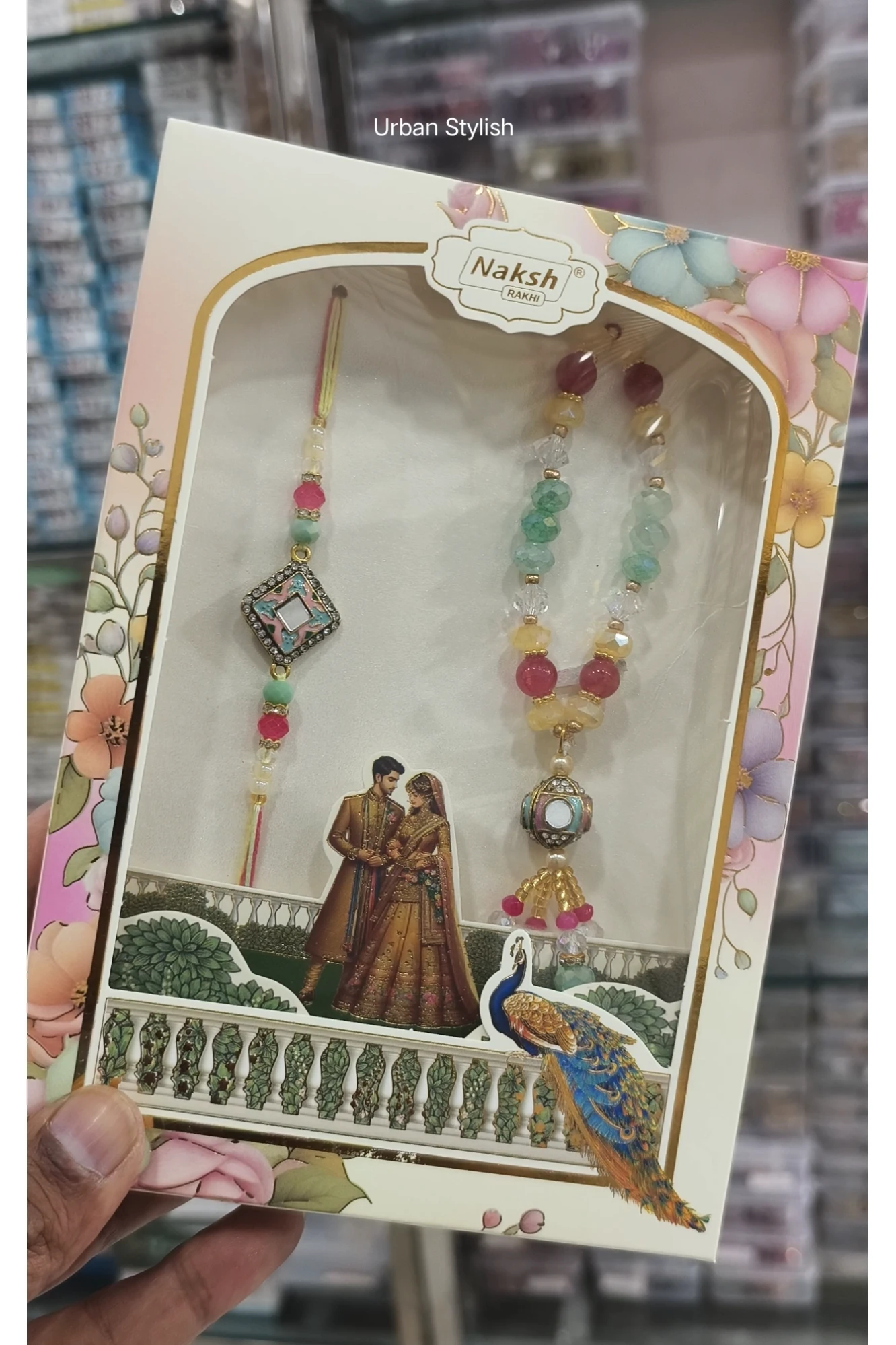 LOVLY PAIR MULTIPLE RAKHI COMBO (4216)