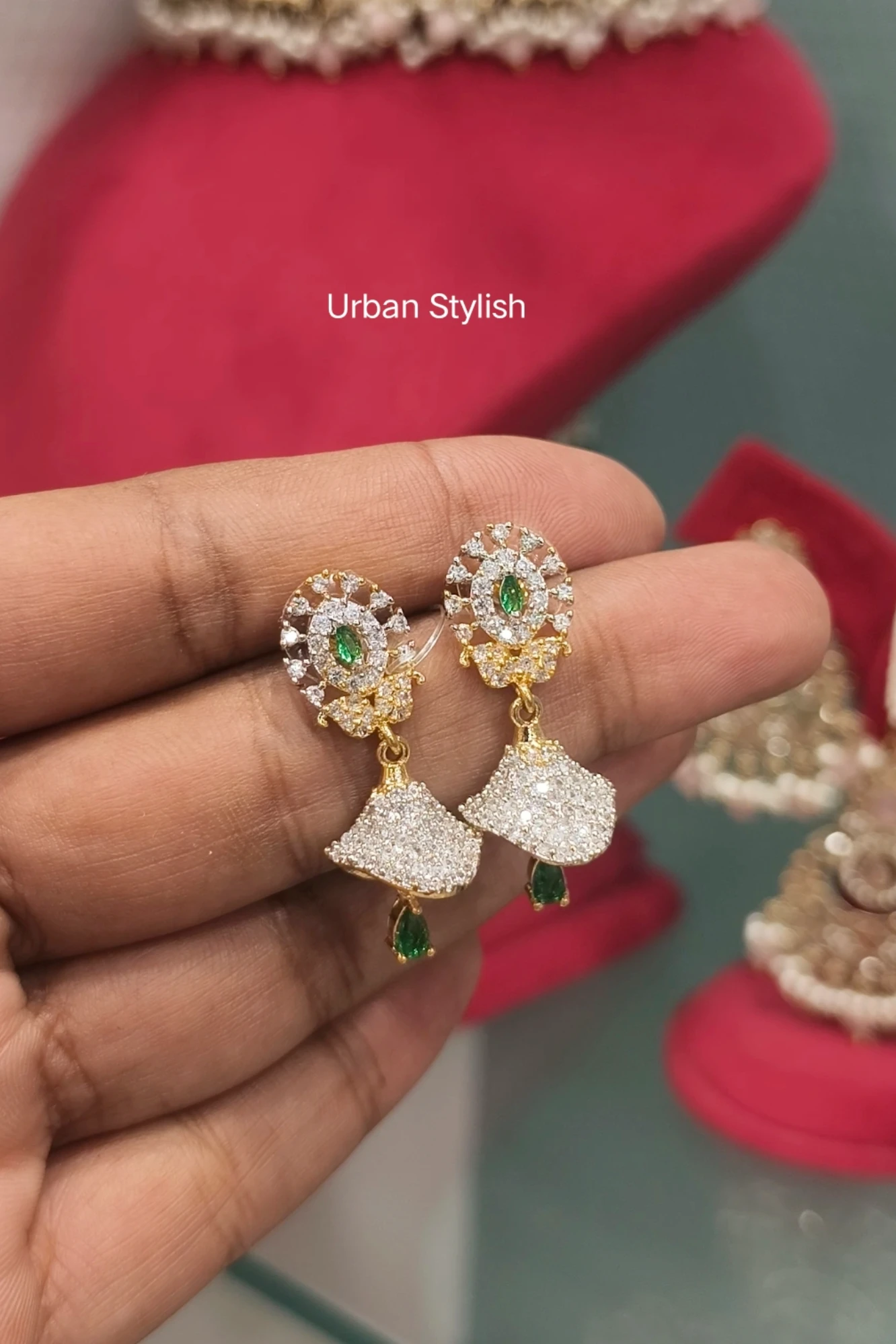 ROSE BELL AD EARRINGS (A7)