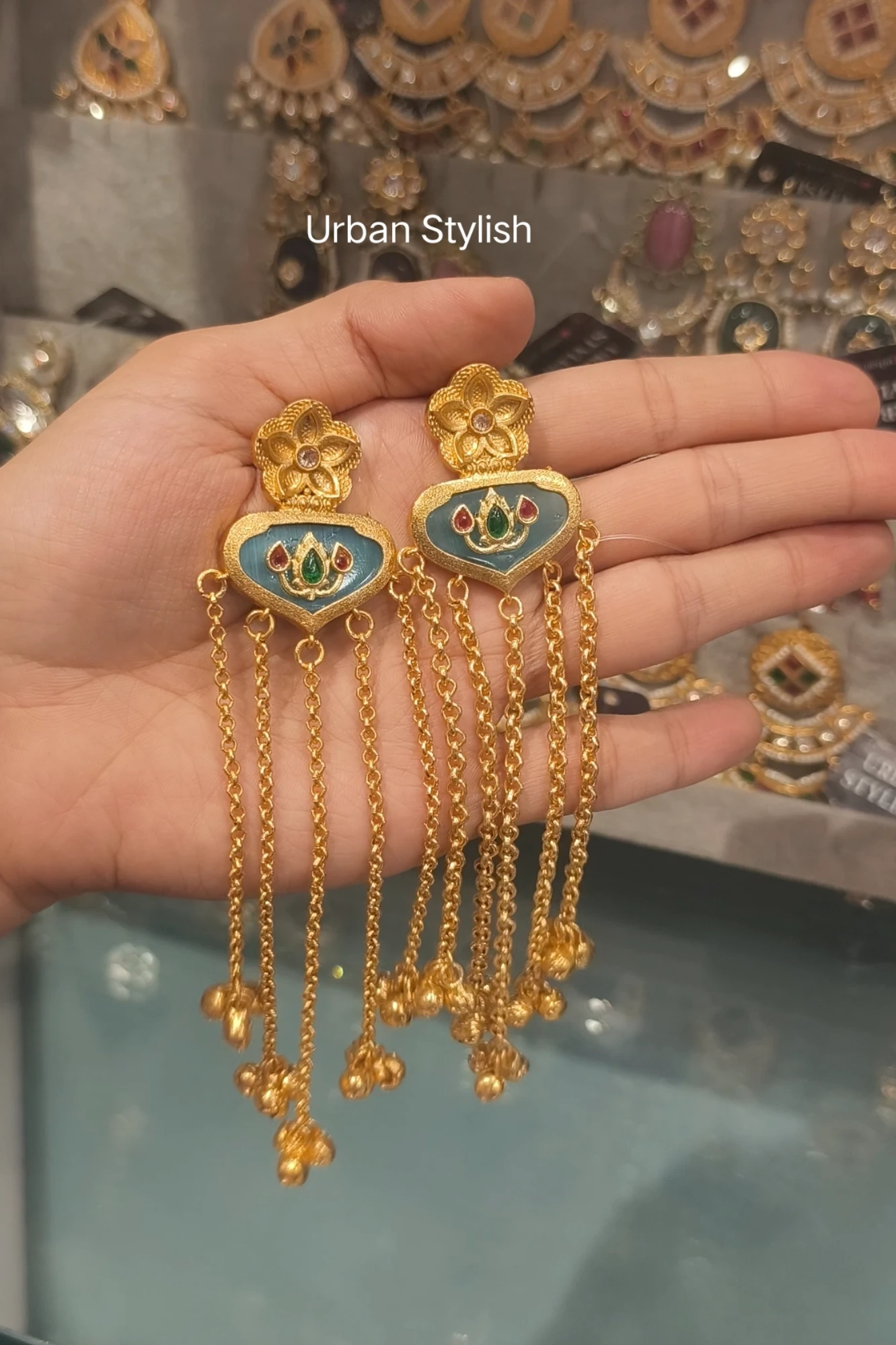 RUBAAB KASHMIRI EARRINGS