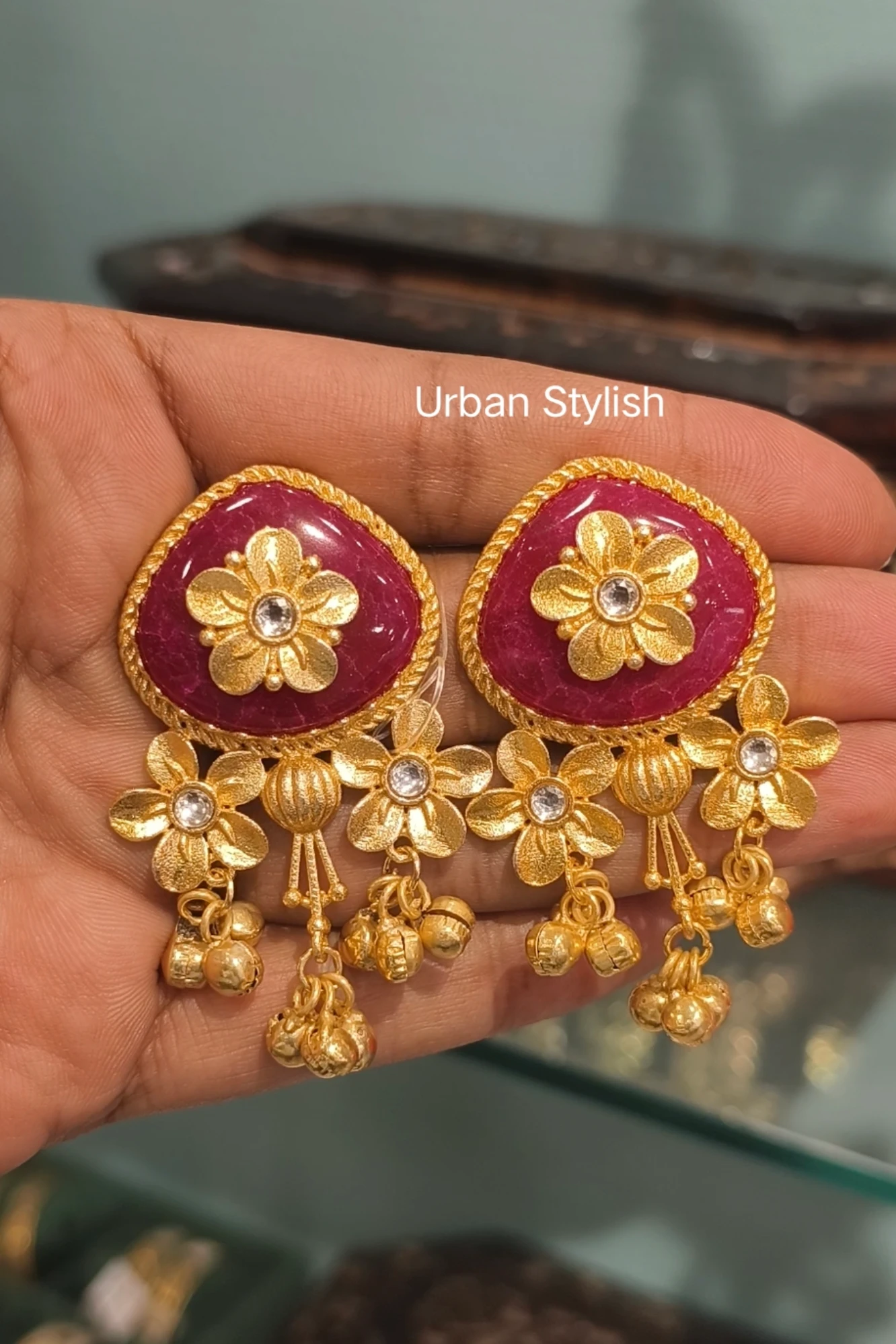 RUHANI KASHMIRI EARRINGS