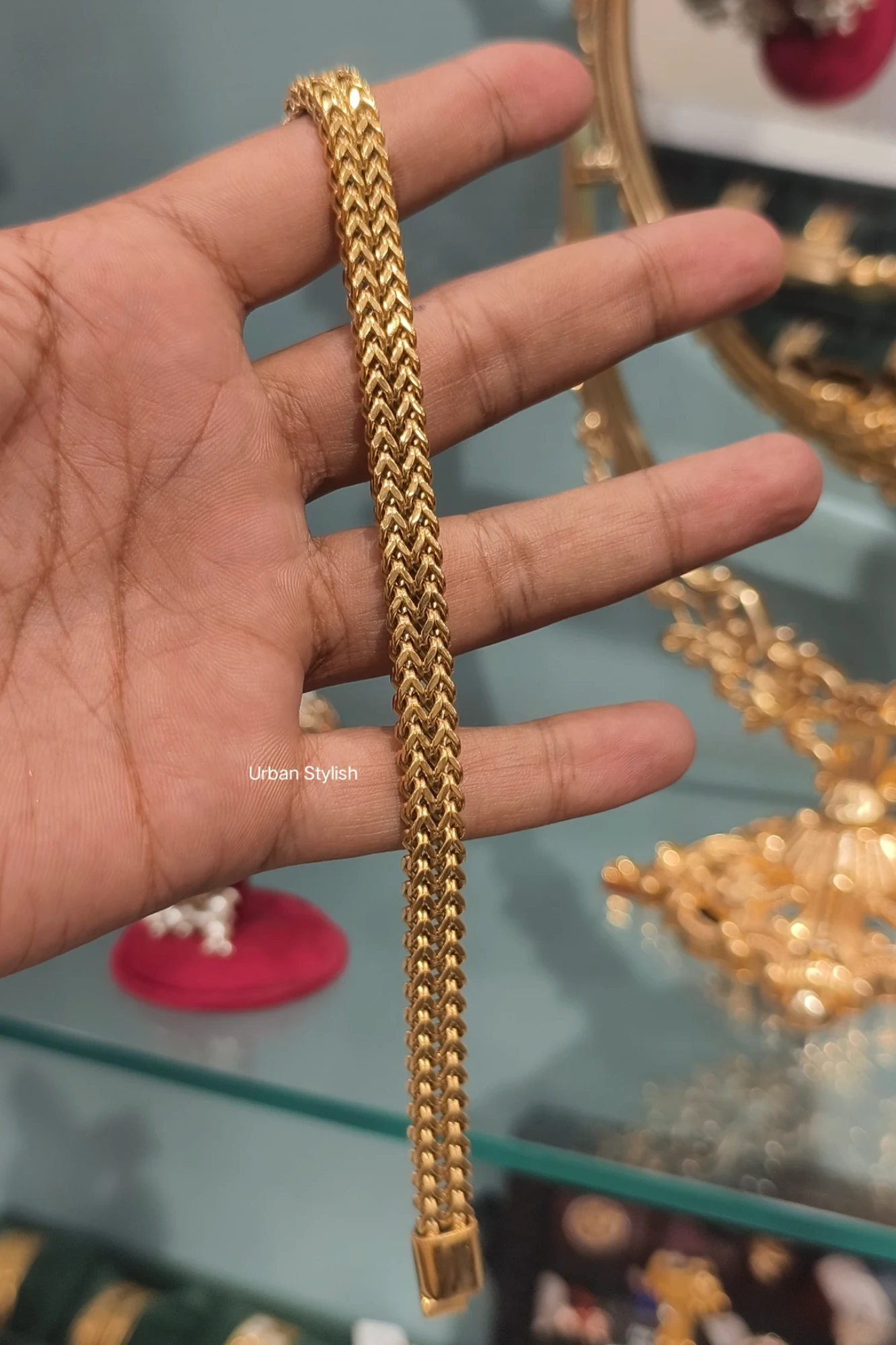 GOLDEN WARRIOR BRACELET FOR MAN'S (16A)