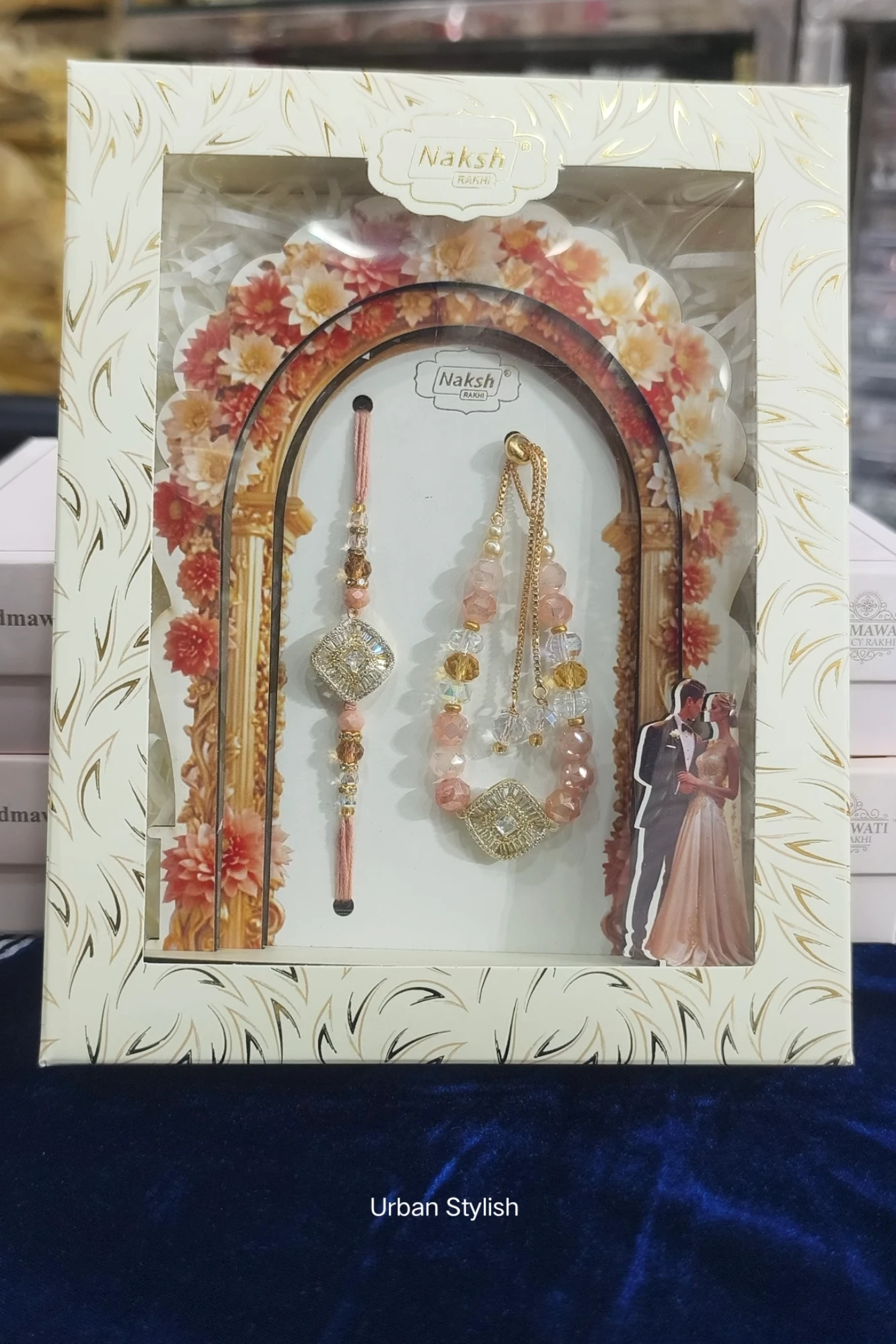 AMINA PINK BHAI BHABHI RAKHI (9904)