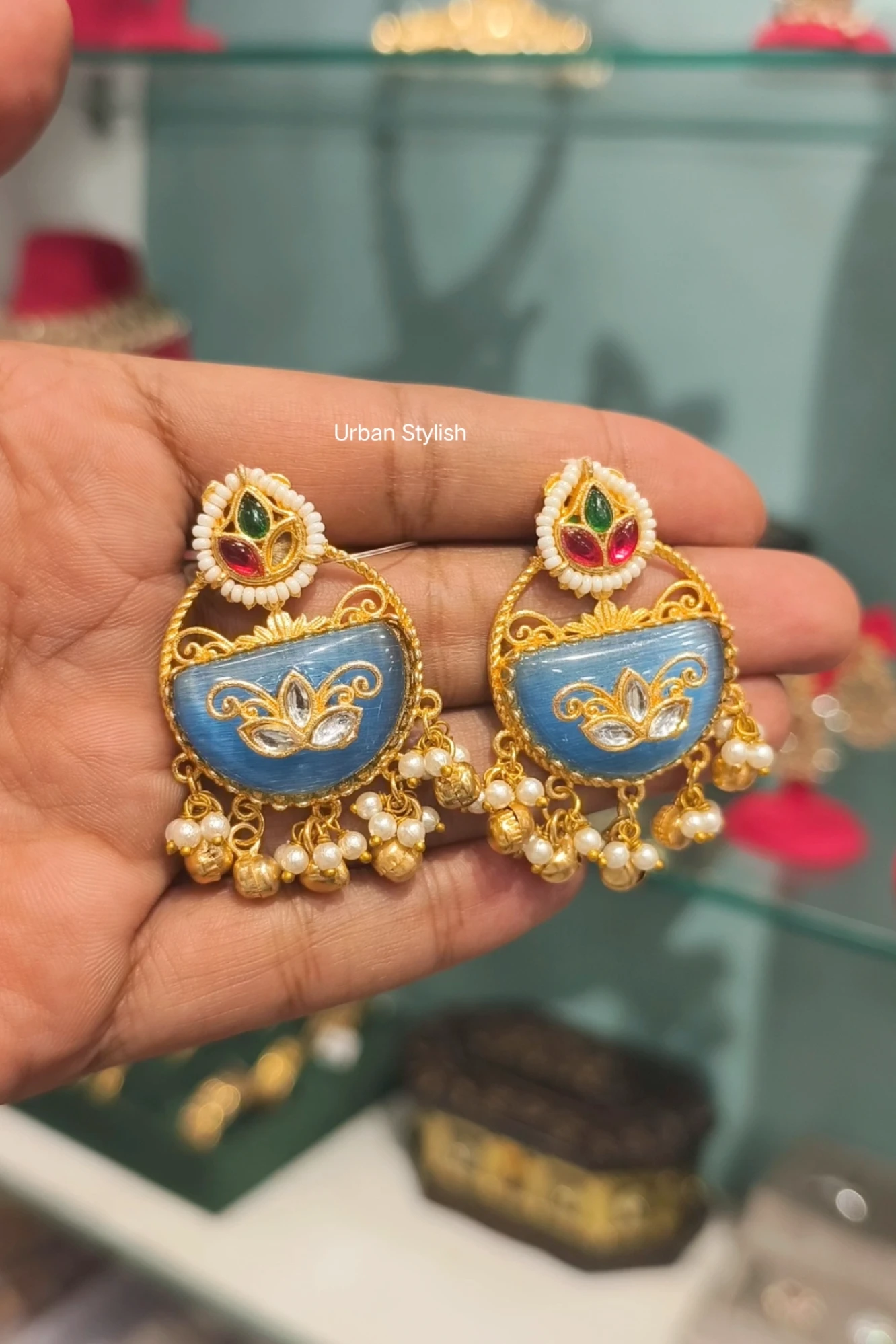 ALINA KASHMIRI EARRINGS