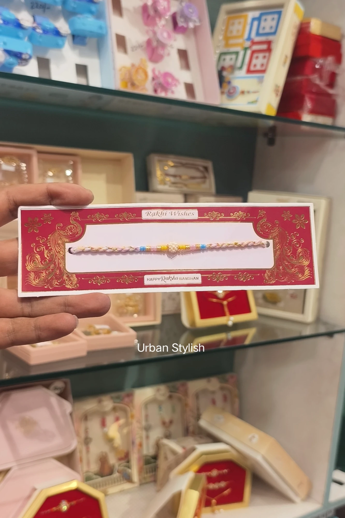 STERING OF OMES THREAD RAKHI (A25)