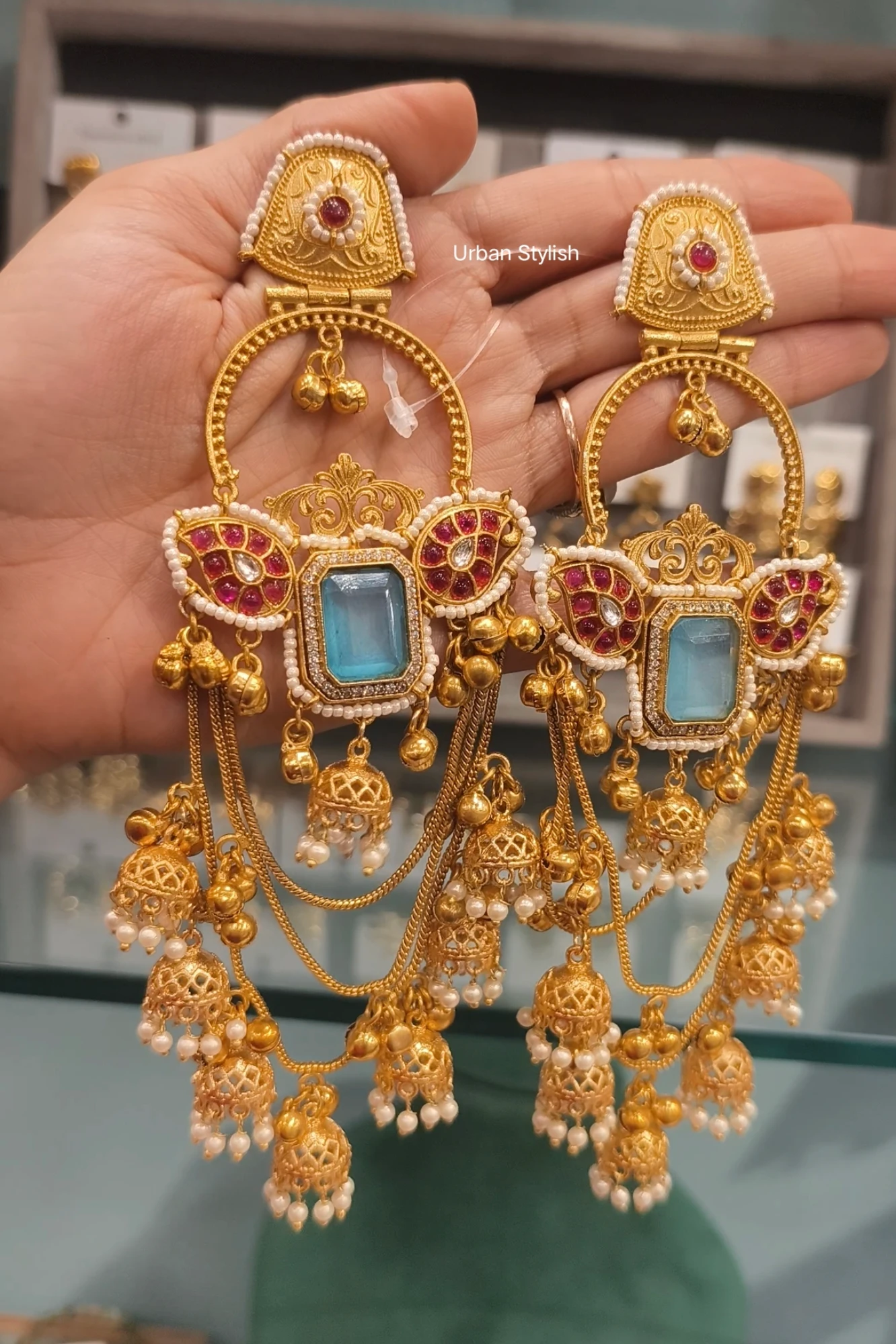 AZIZ KASHMIRI EARRINGS