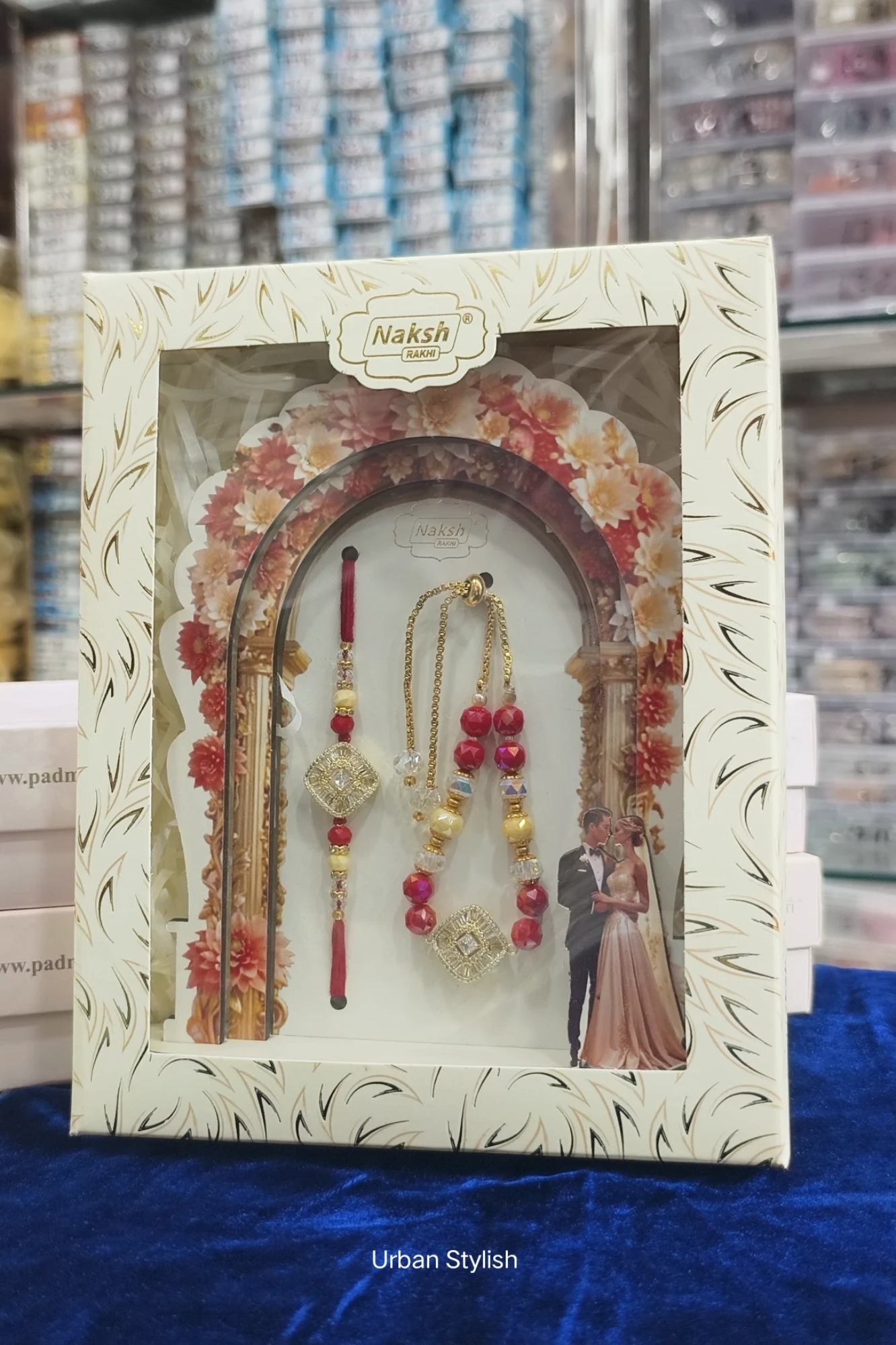 AMINA RED BHAI BHABHI RAKHI (9904)