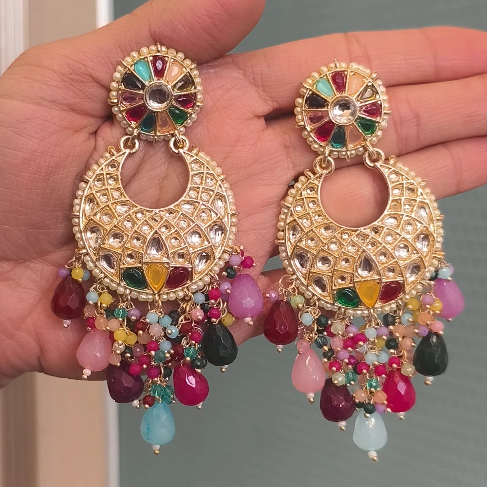 ROUND MULTI EARRINGS