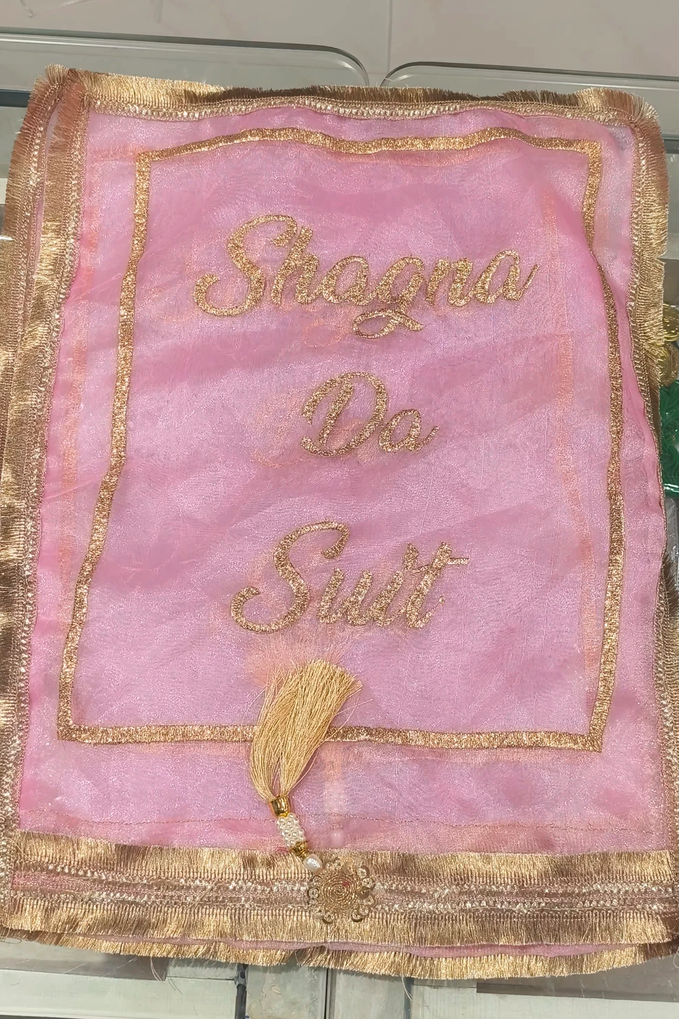 BABY PINK SHAGUN SUIT PACK