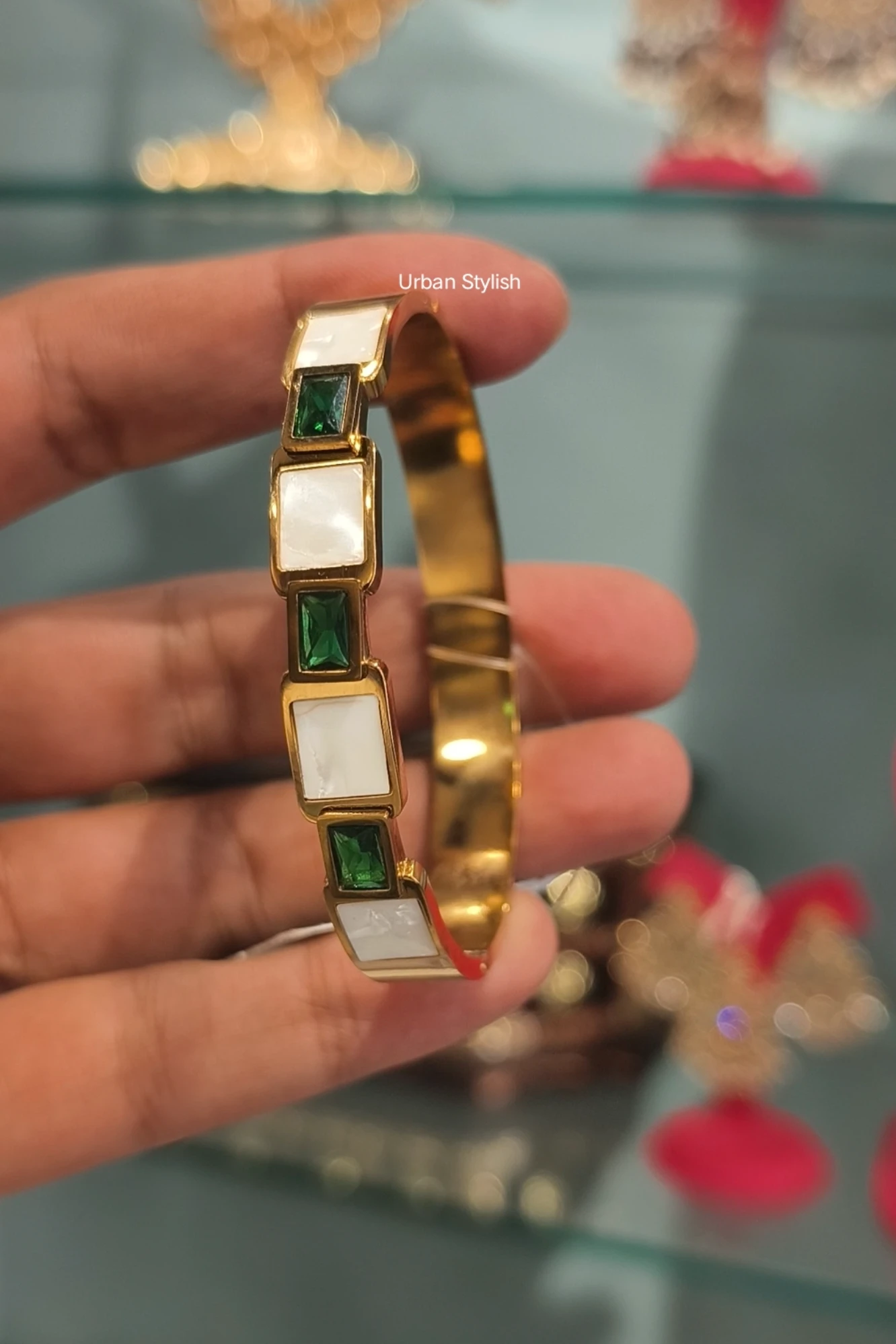 KAREEM STAINLESS STEEL ADJUSTABLE BRACELET
