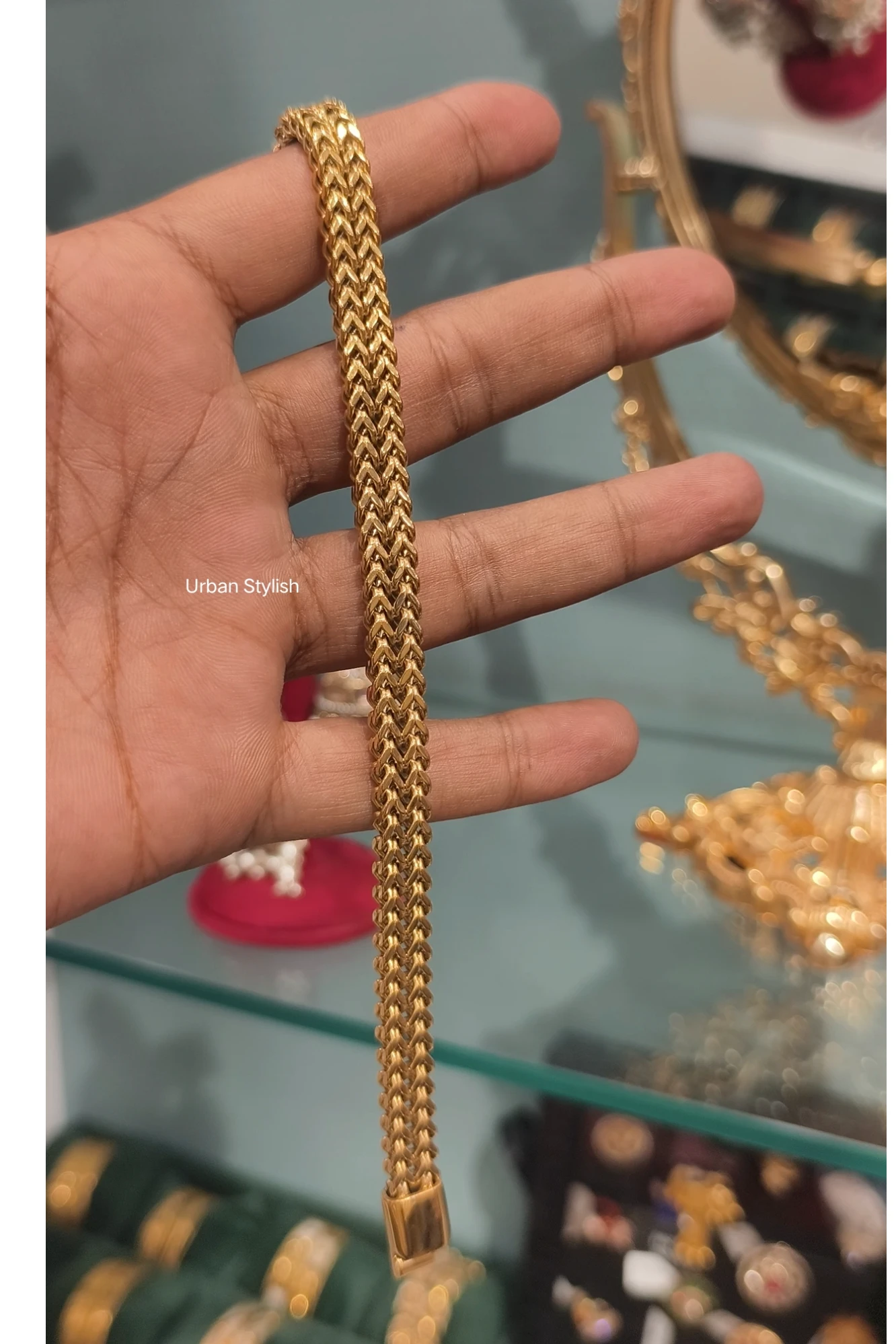 GOLDEN WARRIOR BRACELET FOR MAN'S (16A)