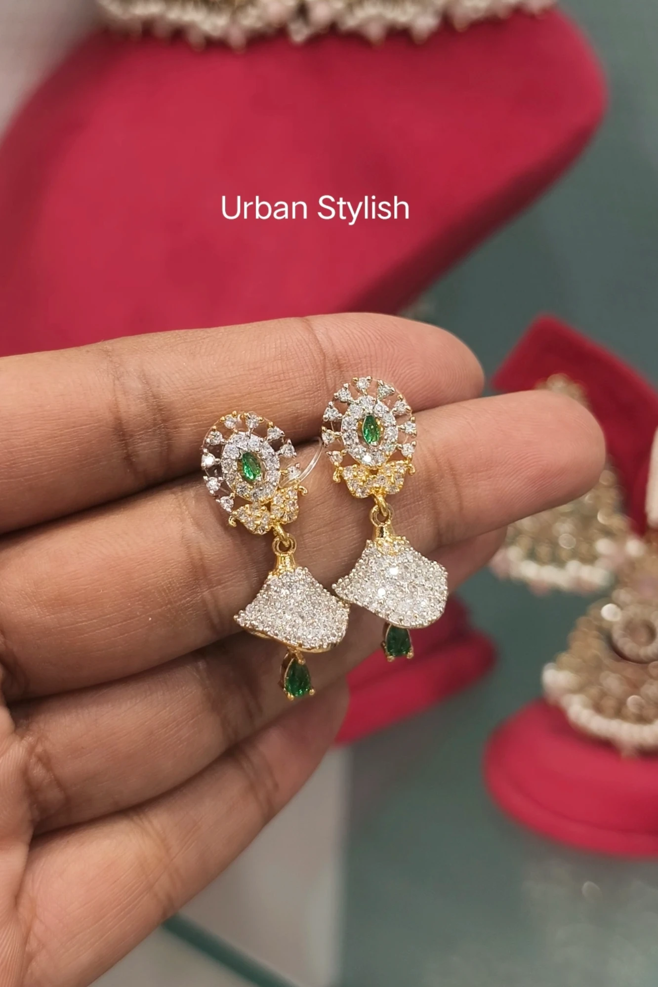 ROSE BELL AD EARRINGS (A7)