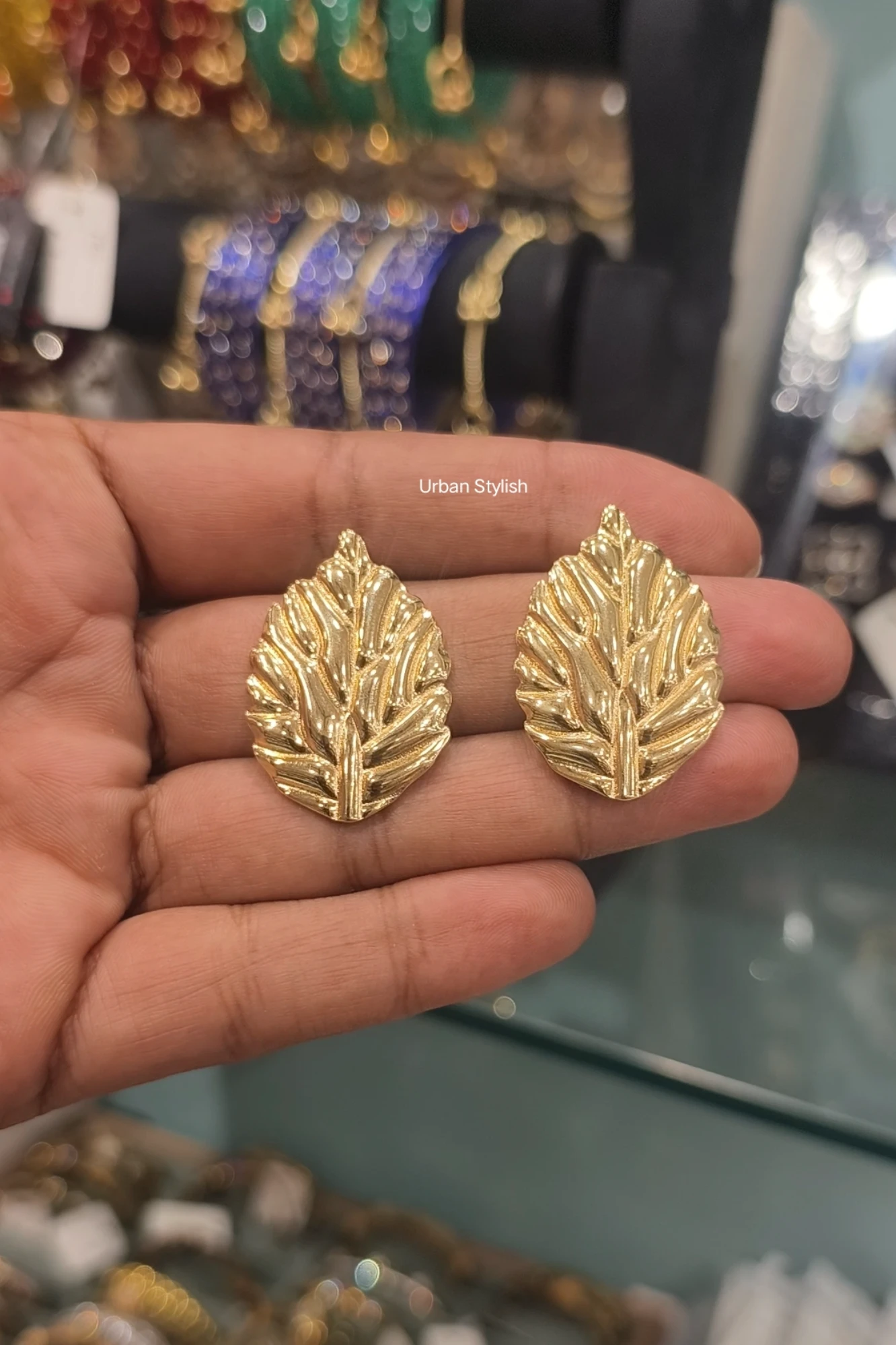 LEEF STAINLESS STEEL EARRINGS