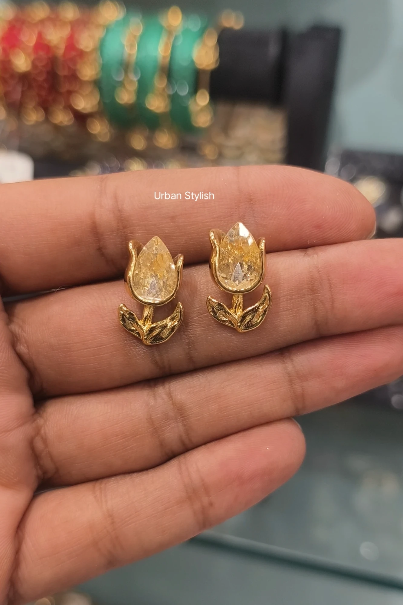 KASHISH STAINLESS STEEL EARRINGS