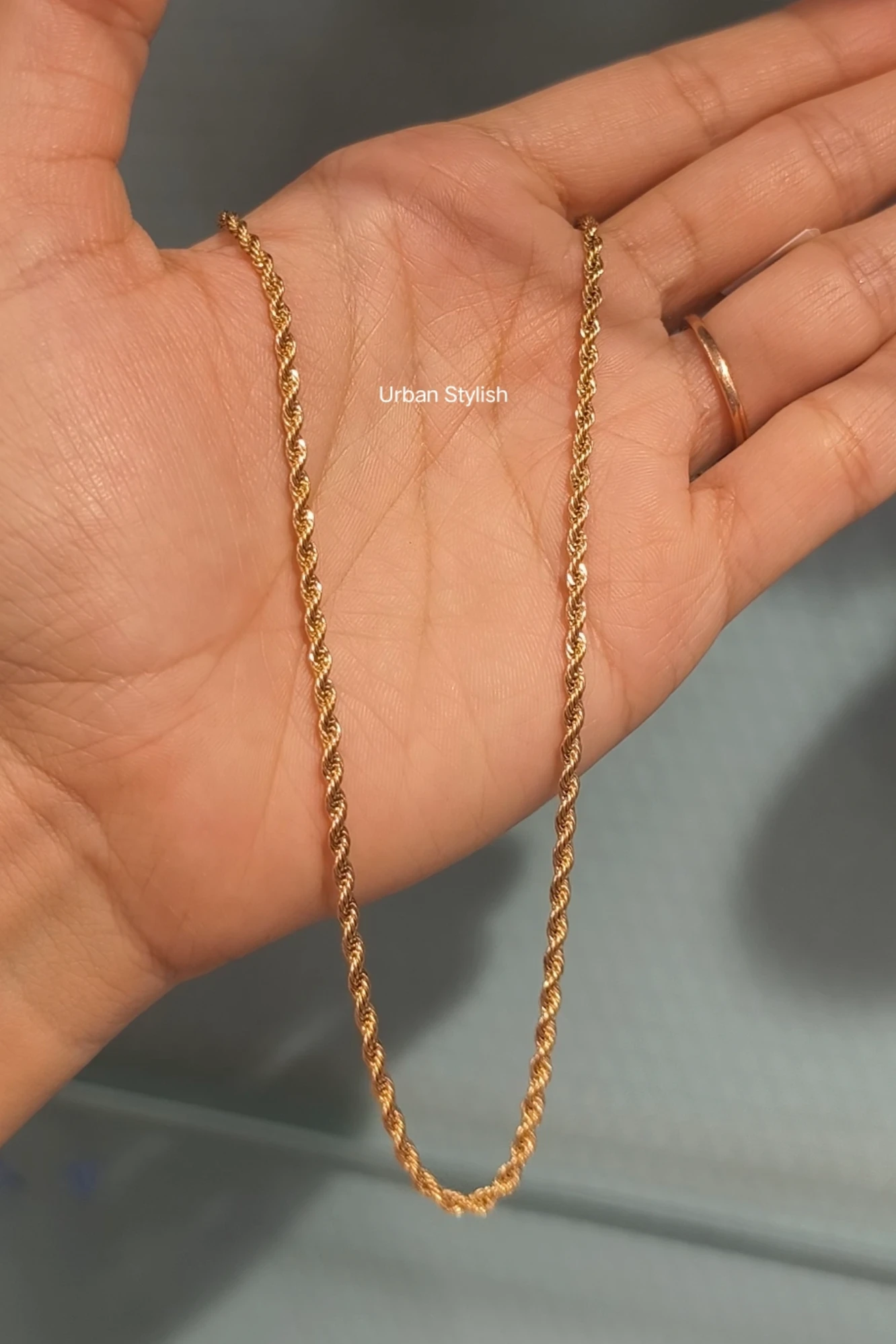 NIZAR STAINLESS STEEL CHAIN