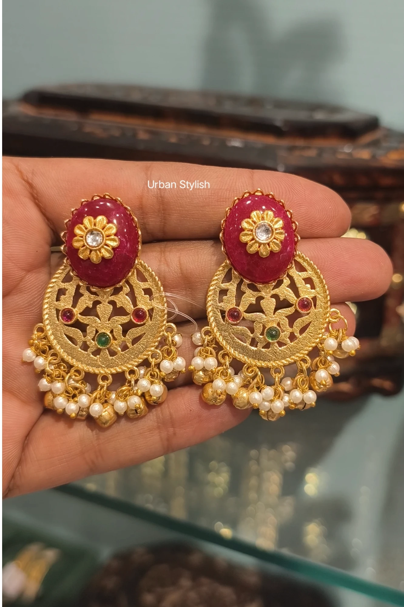 HOOR KASHMIRI EARRINGS
