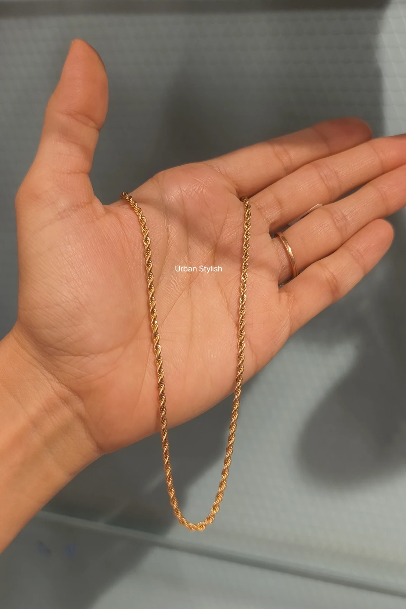 NIZAR STAINLESS STEEL CHAIN