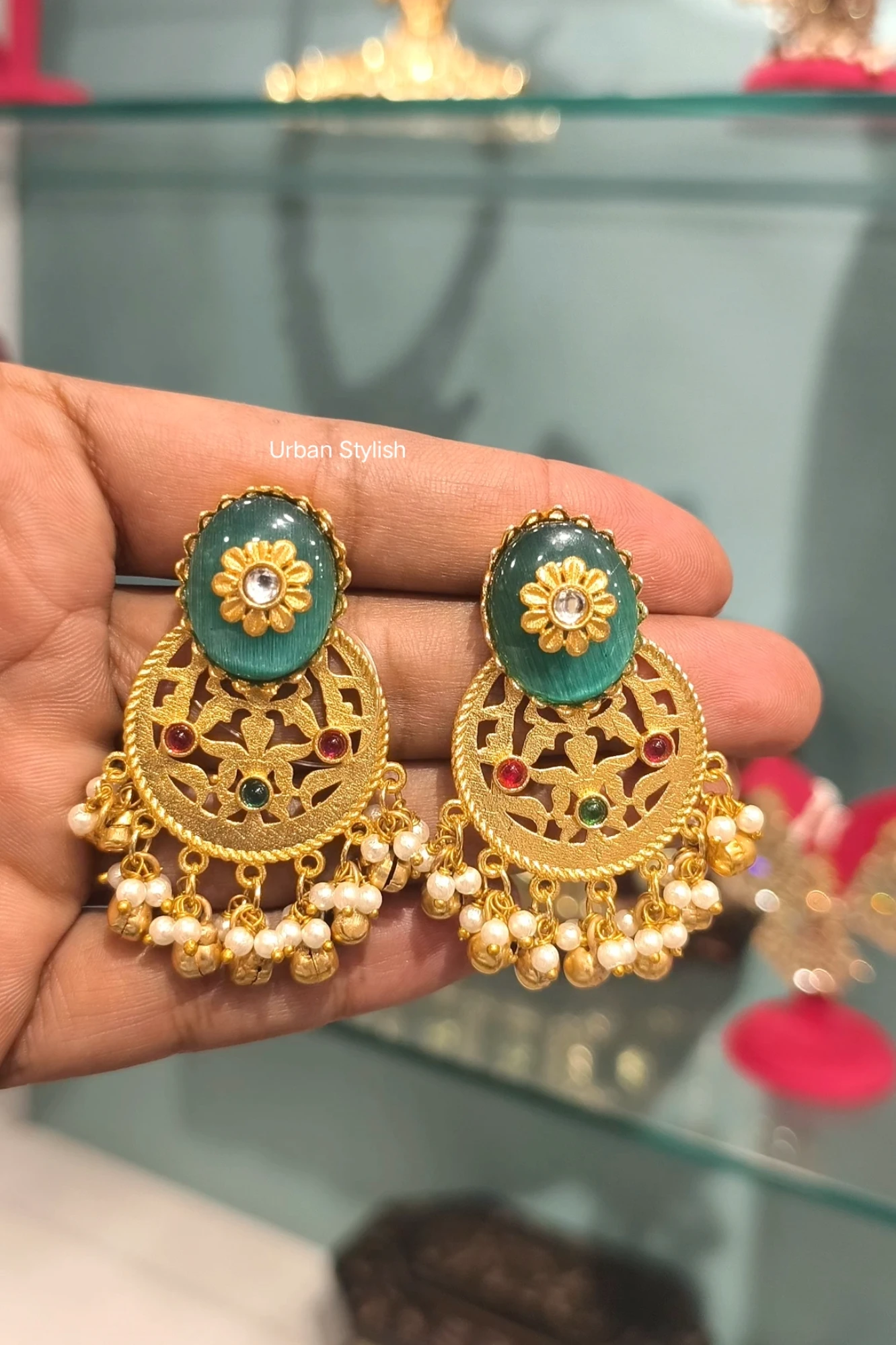 FARIDA KASHMIRI EARRINGS
