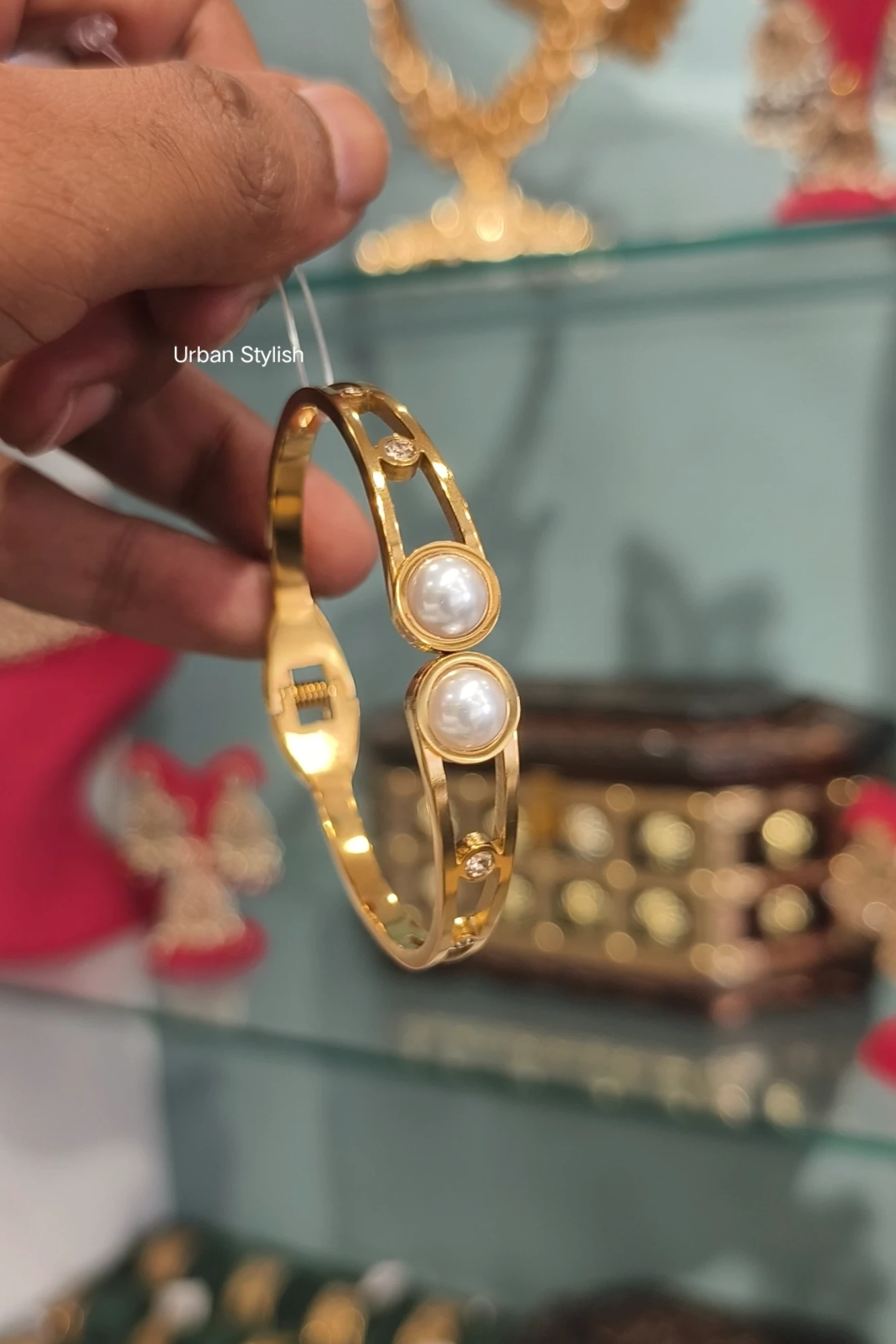 MEHAR STAINLESS STEEL ADJUSTABLE BRACELET