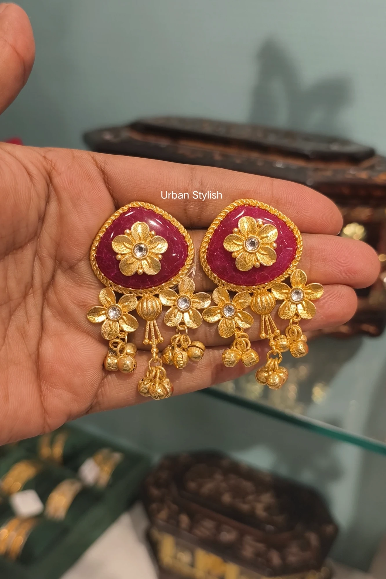 RUHANI KASHMIRI EARRINGS