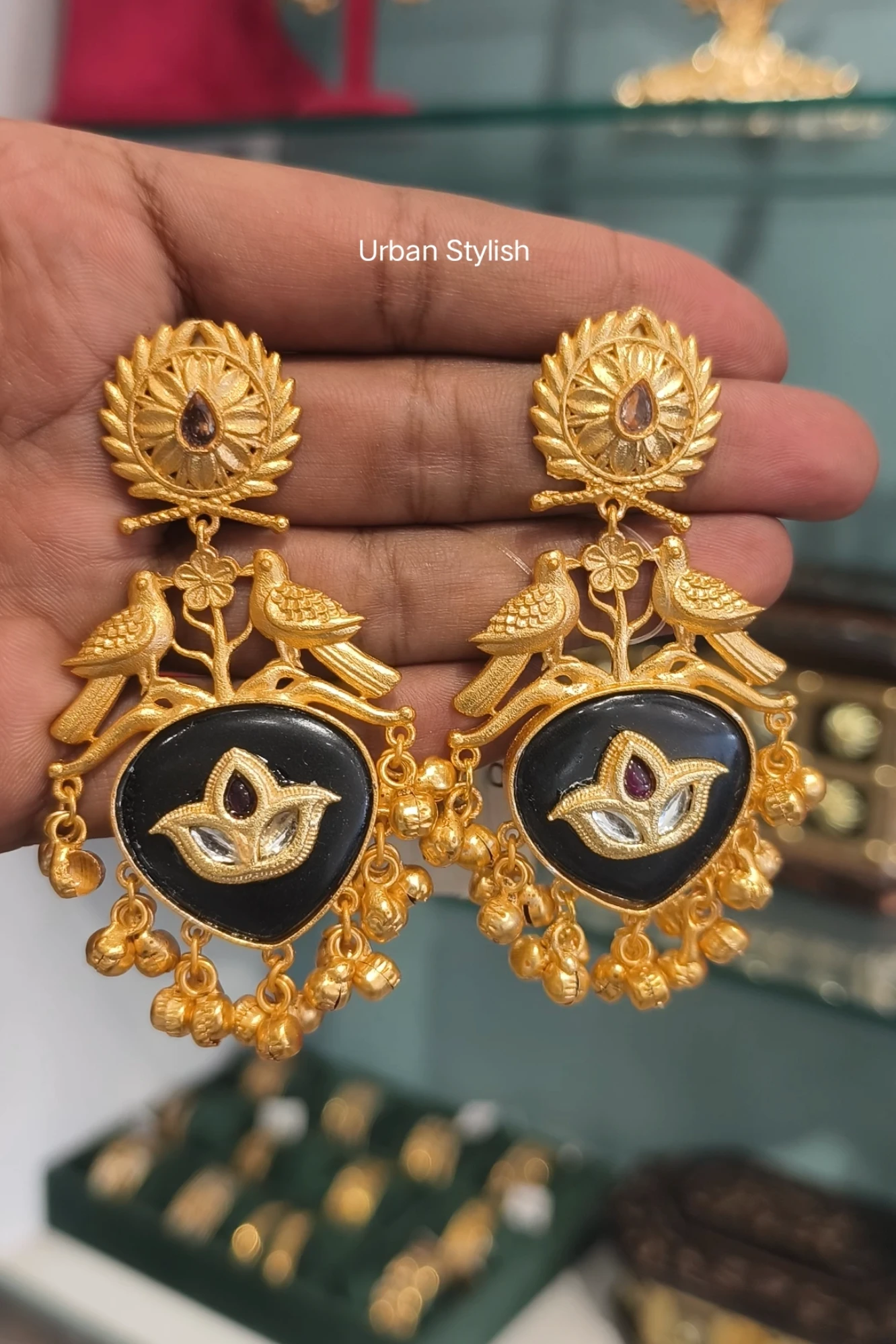 AIZA KASHMIRI EARRINGS