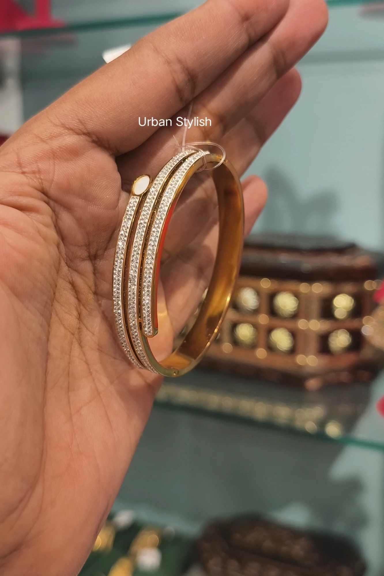HAJAR STAINLESS STEEL ADJUSTABLE BRACELET