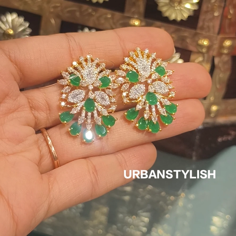 AD GREEN EARINGS