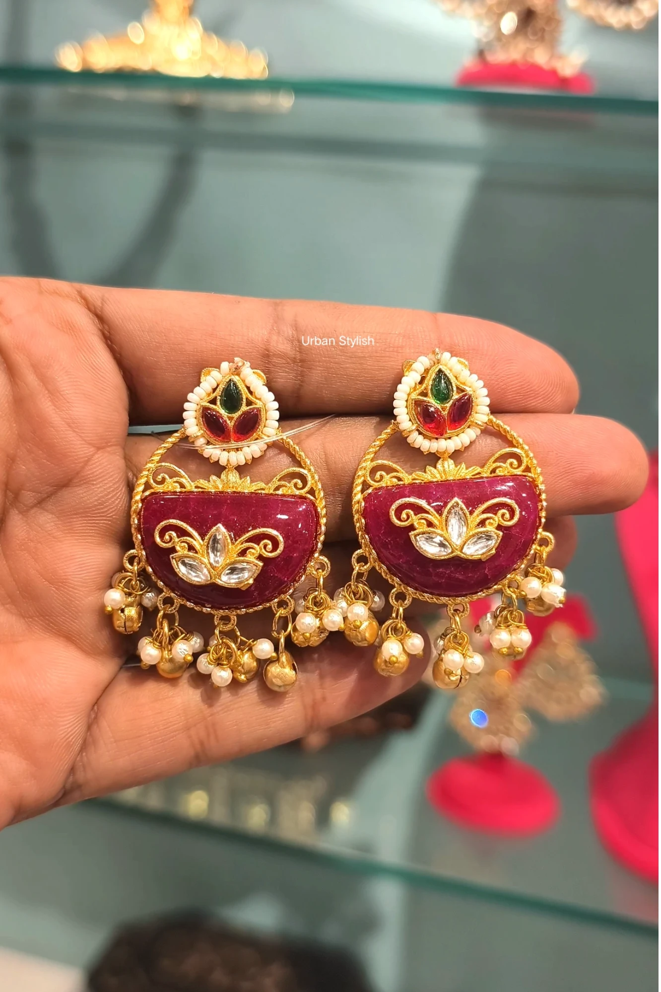 MAHIRA KASHMIRI EARRINGS