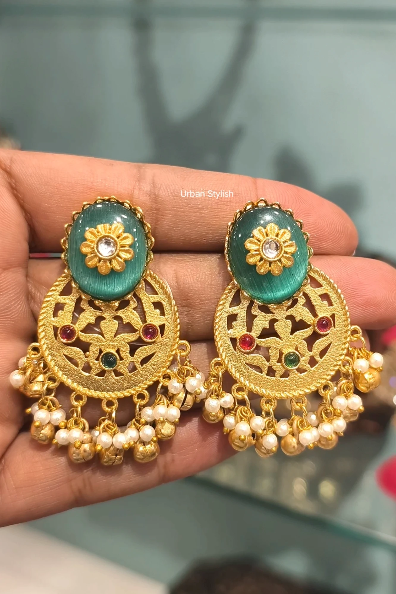 FARIDA KASHMIRI EARRINGS